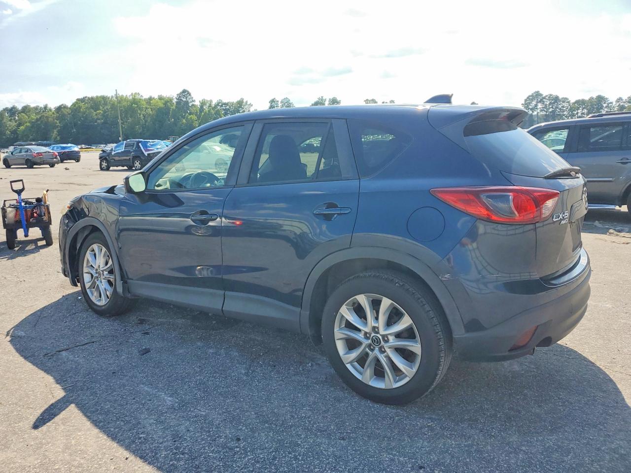 2015 Mazda Cx-5 Gt Blue vin: JM3KE4DY1F0470636