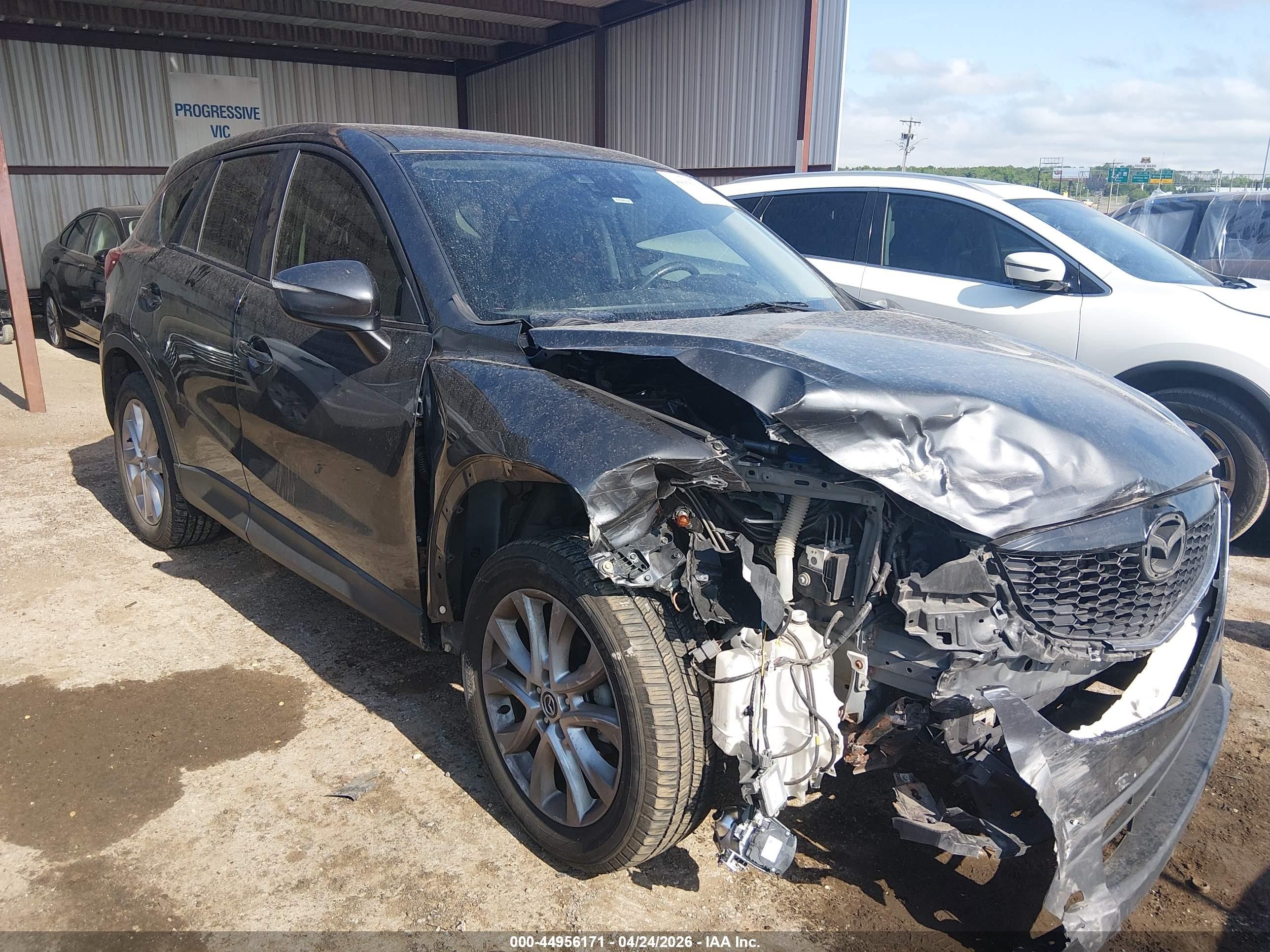 2015 Mazda Cx-5 Grand Touring Black vin: JM3KE4DY1F0483046