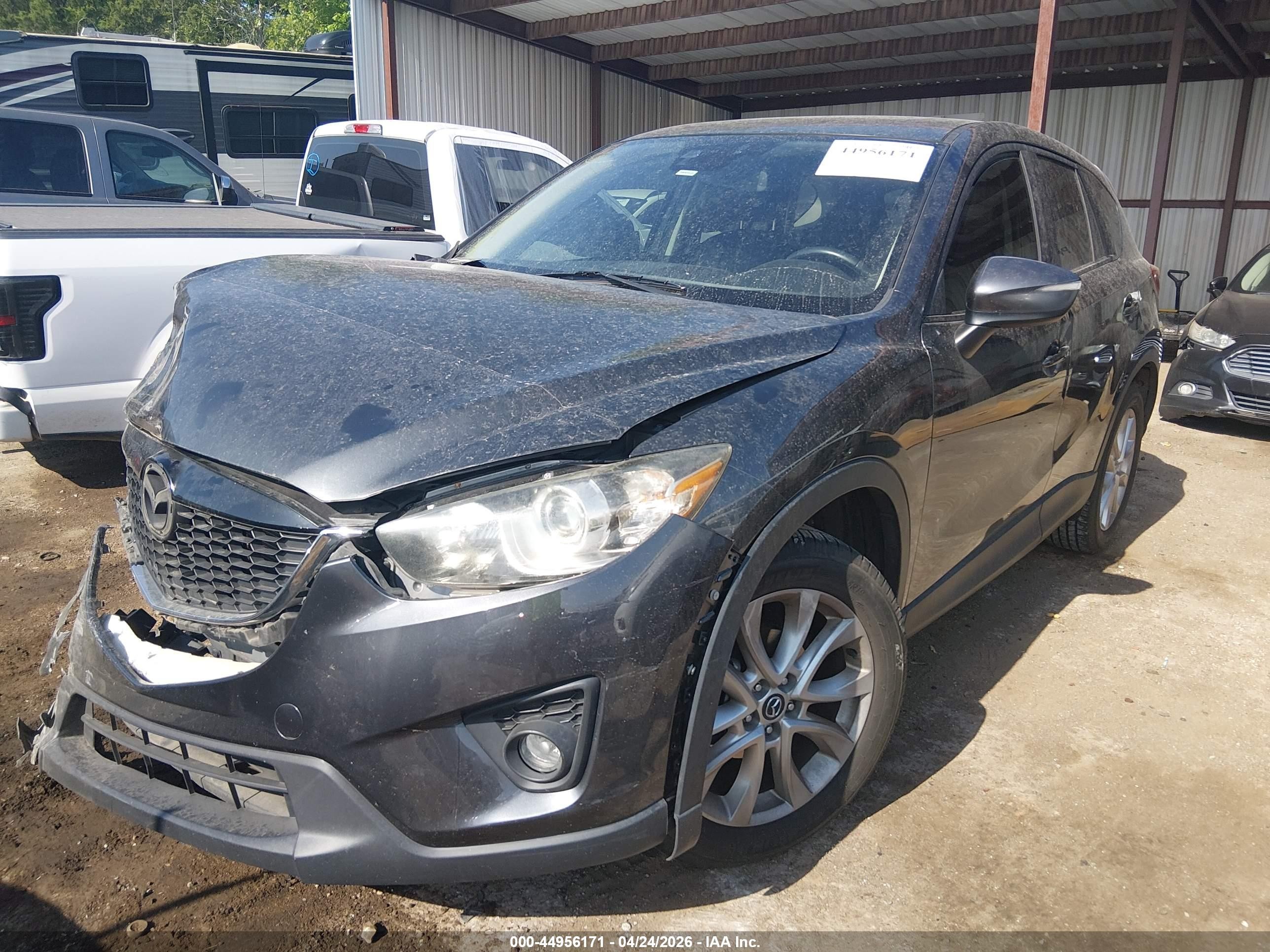 2015 Mazda Cx-5 Grand Touring Black vin: JM3KE4DY1F0483046