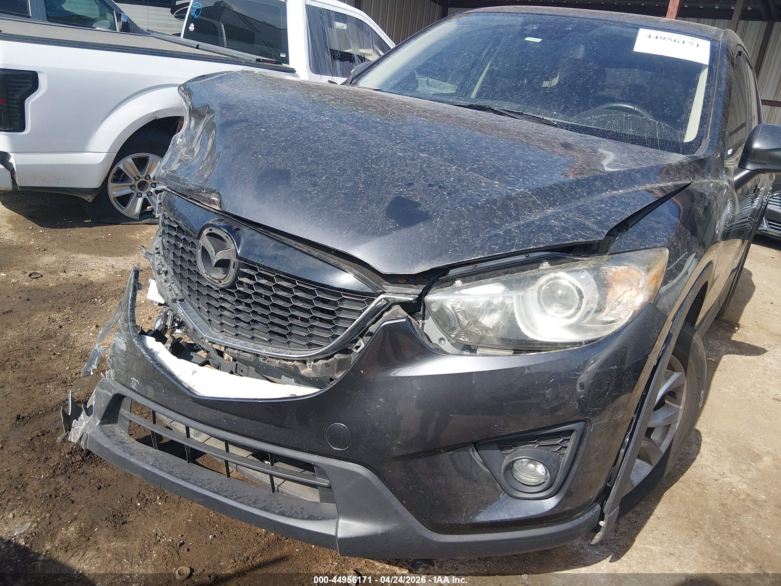 2015 Mazda Cx-5 Grand Touring Black vin: JM3KE4DY1F0483046