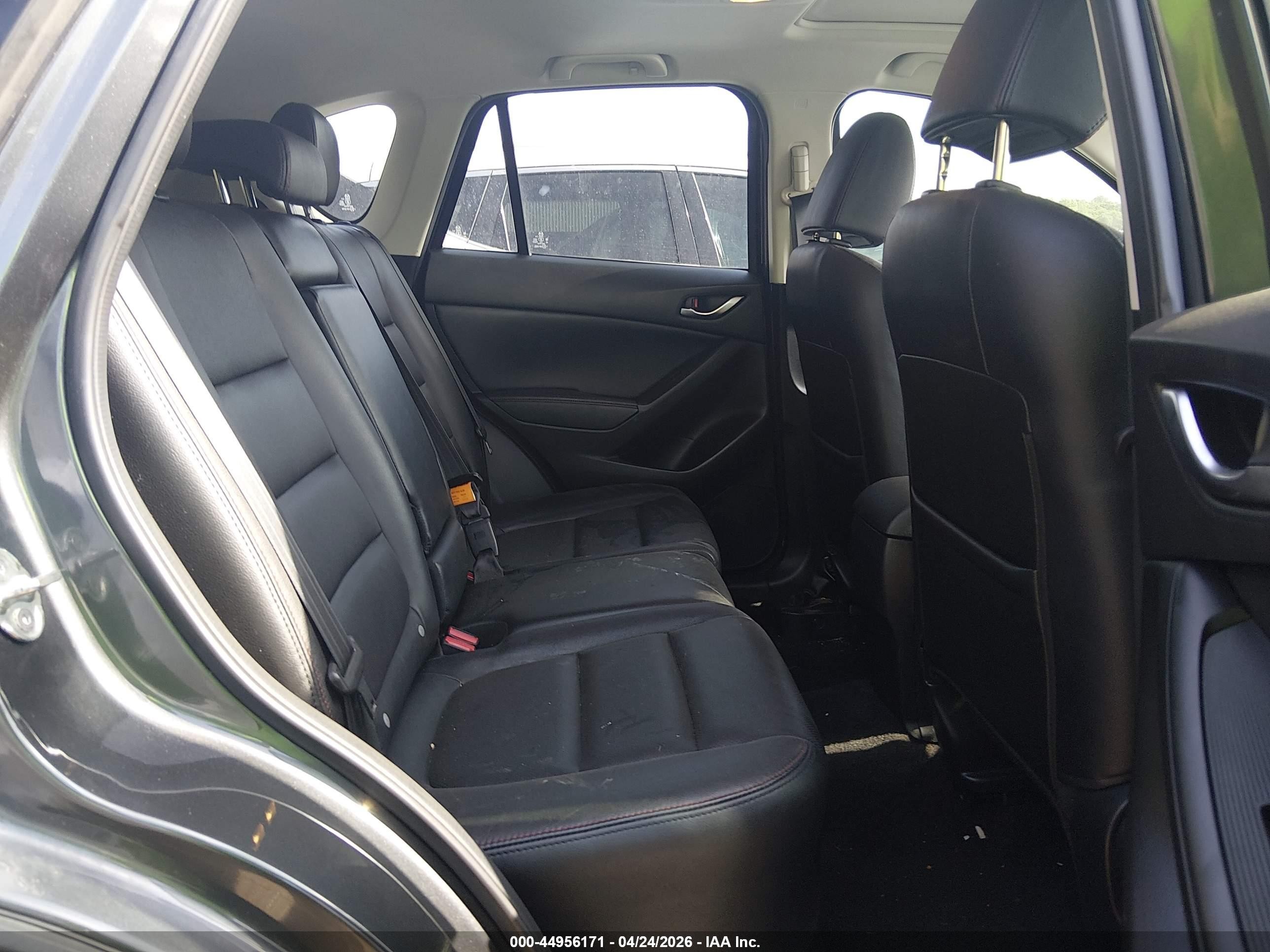 2015 Mazda Cx-5 Grand Touring Black vin: JM3KE4DY1F0483046