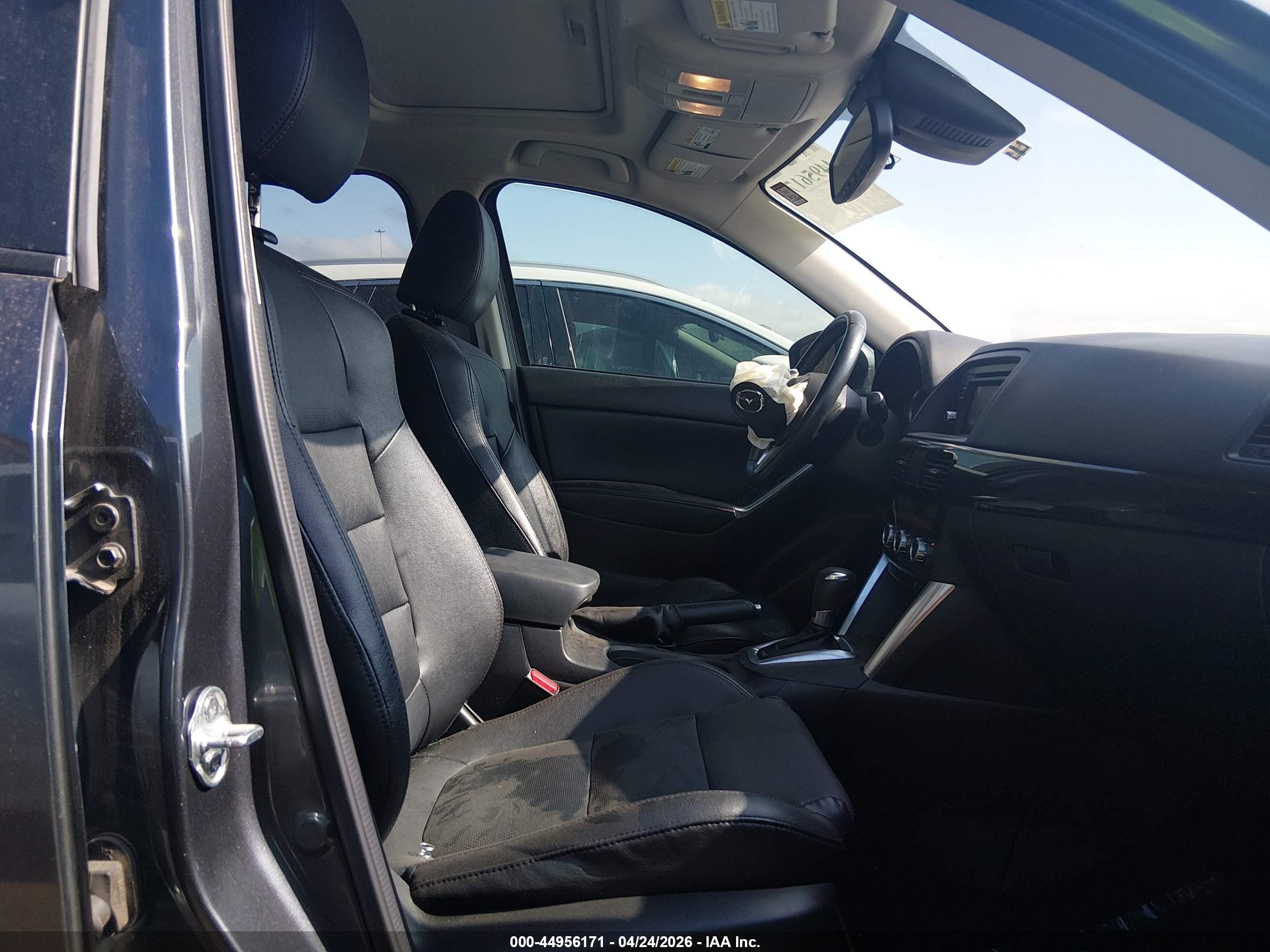 2015 Mazda Cx-5 Grand Touring Black vin: JM3KE4DY1F0483046