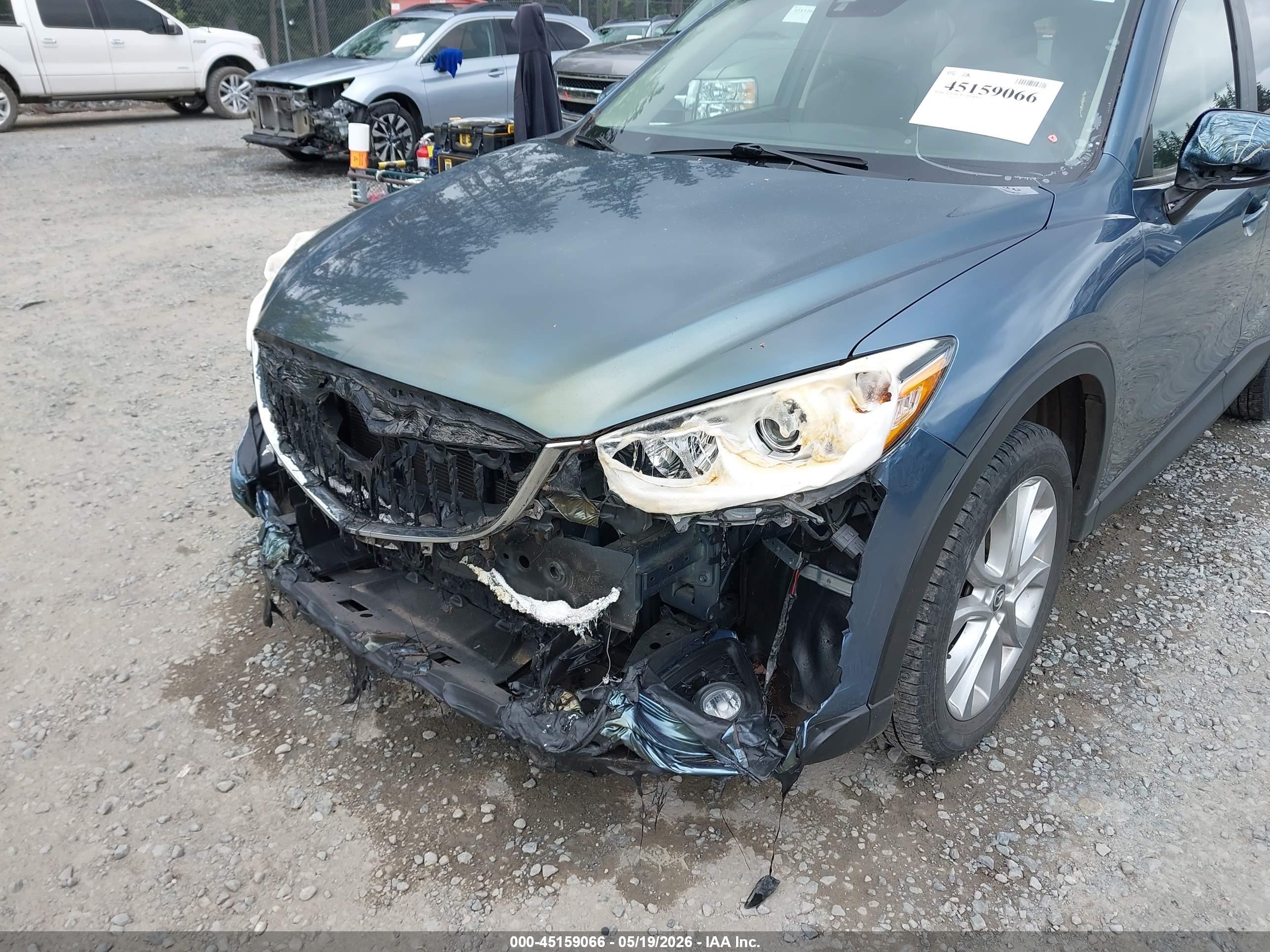 2015 Mazda Cx-5 Grand Touring Синий vin: JM3KE4DY1F0543388