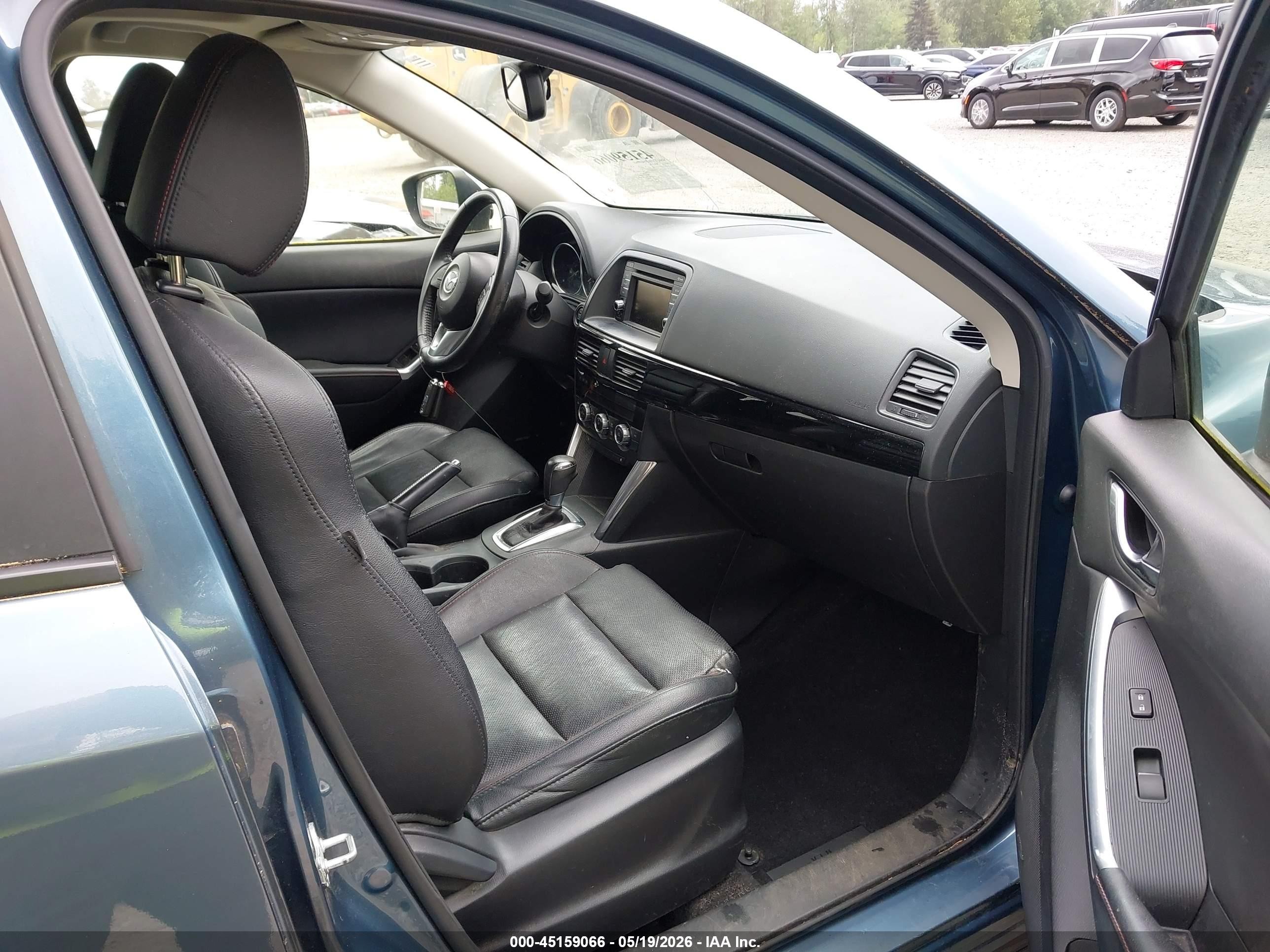 2015 Mazda Cx-5 Grand Touring Синий vin: JM3KE4DY1F0543388