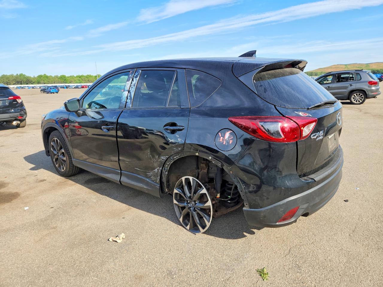 2016 Mazda Cx-5 Black vin: JM3KE4DY1G0610685