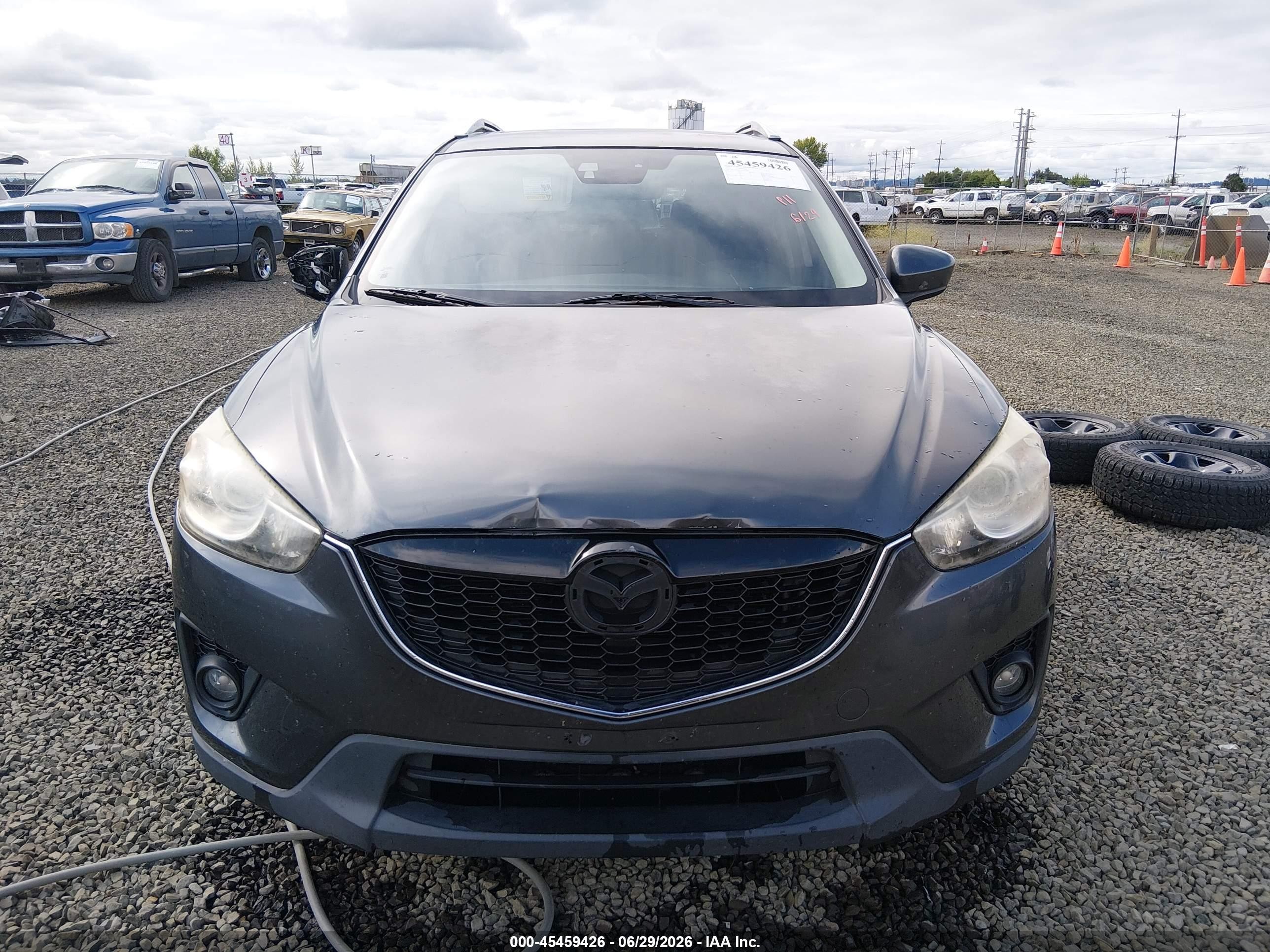 2014 Mazda Cx-5 Grand Touring Gray vin: JM3KE4DY2E0338208