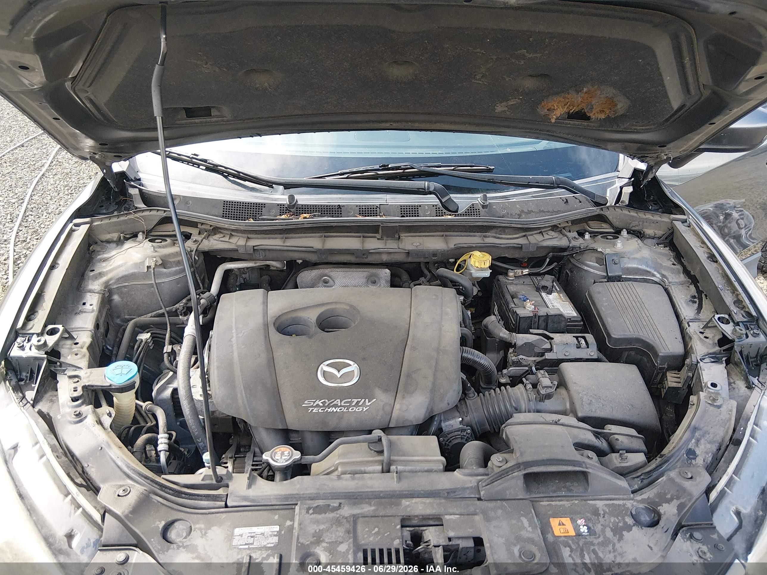 2014 Mazda Cx-5 Grand Touring Gray vin: JM3KE4DY2E0338208