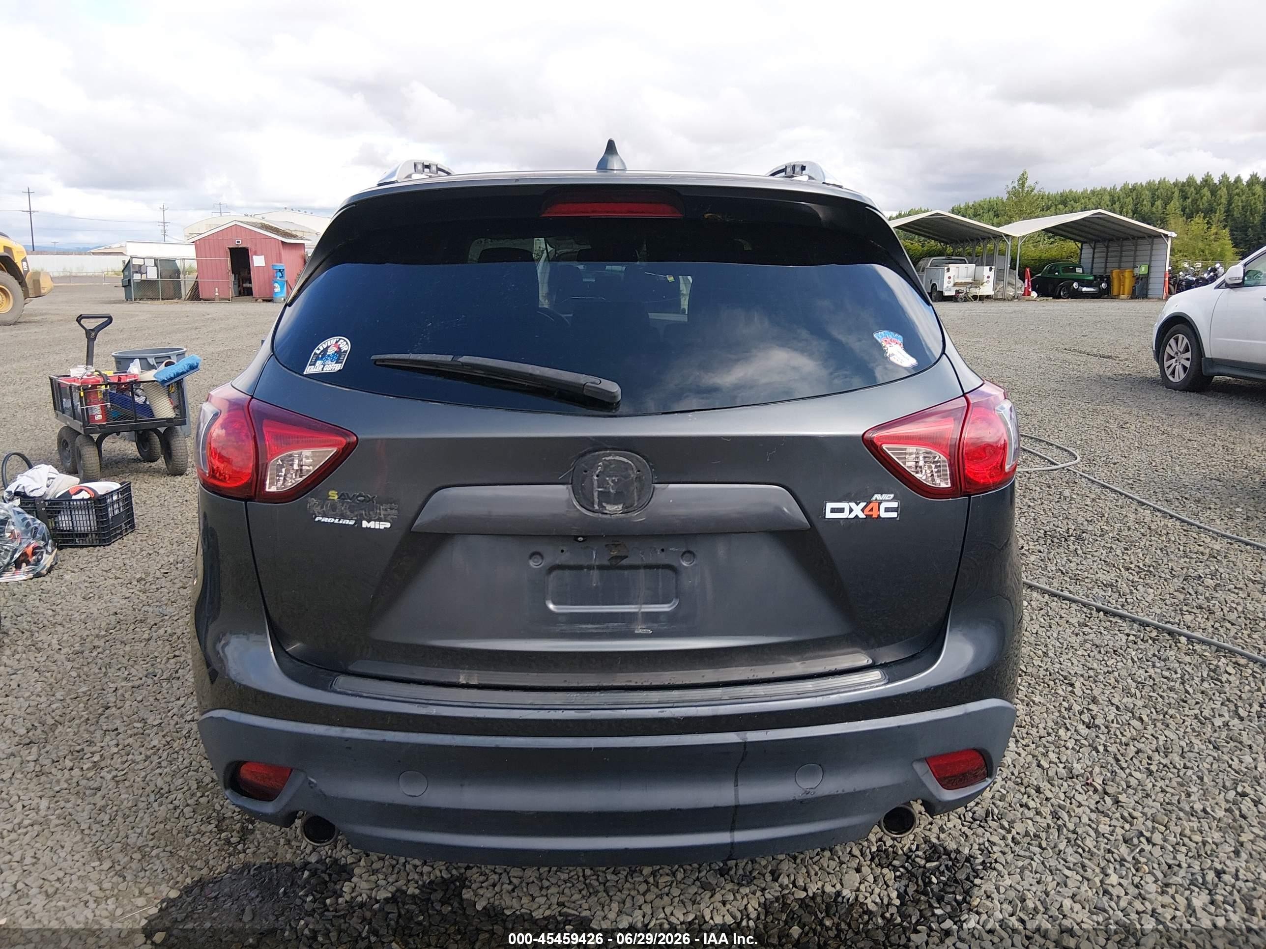 2014 Mazda Cx-5 Grand Touring Gray vin: JM3KE4DY2E0338208