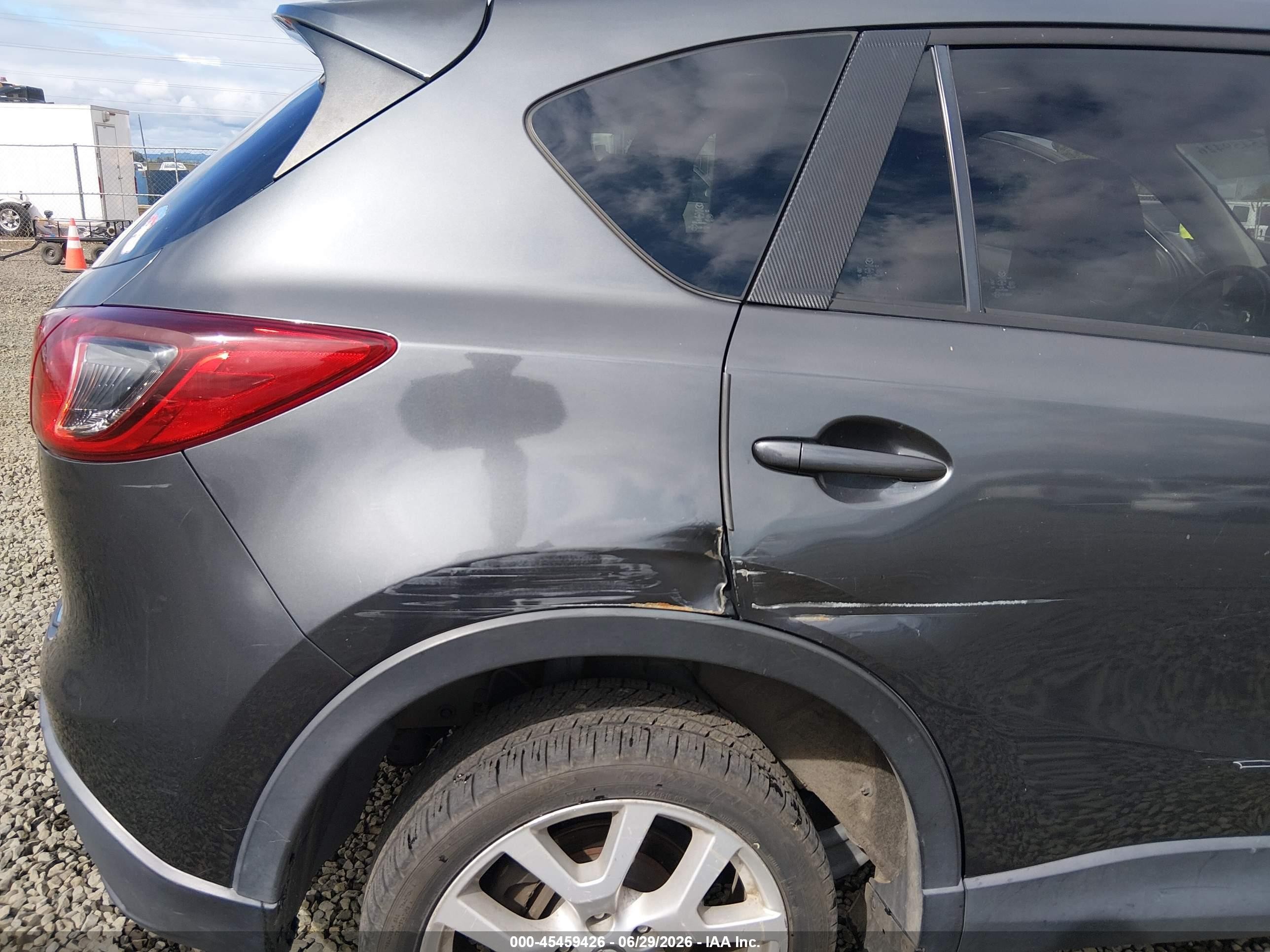 2014 Mazda Cx-5 Grand Touring Gray vin: JM3KE4DY2E0338208