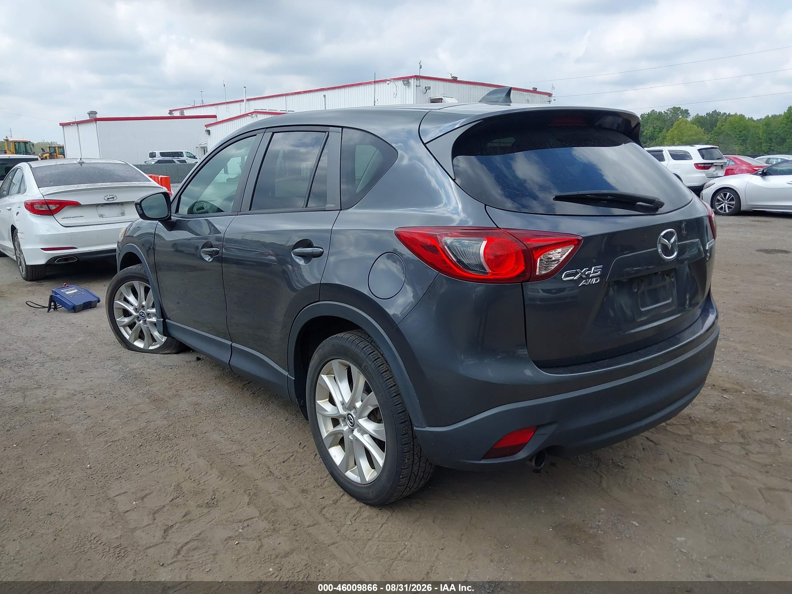 2014 Mazda Cx-5 Grand Touring Gray vin: JM3KE4DY2E0350052