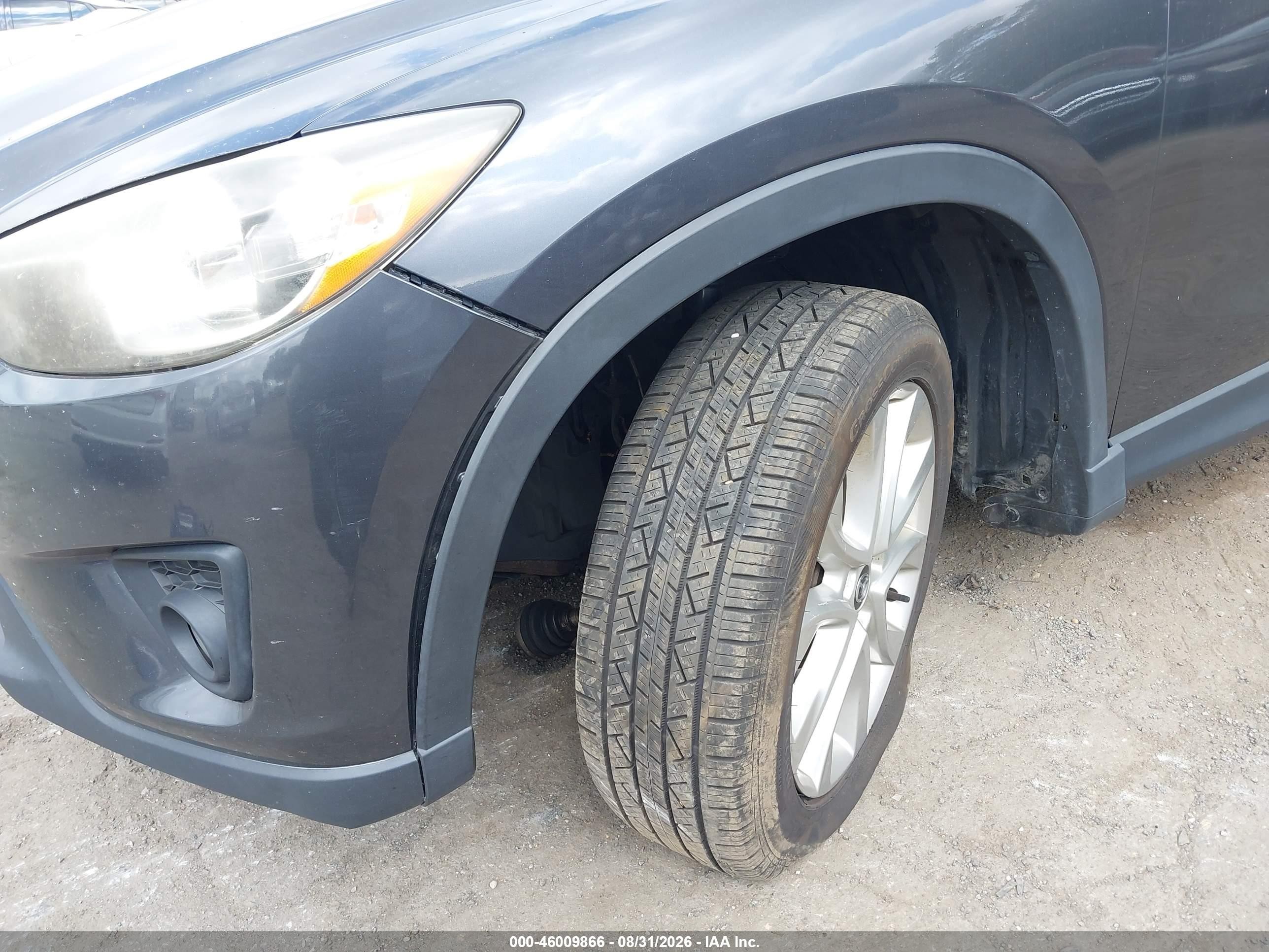 2014 Mazda Cx-5 Grand Touring Gray vin: JM3KE4DY2E0350052