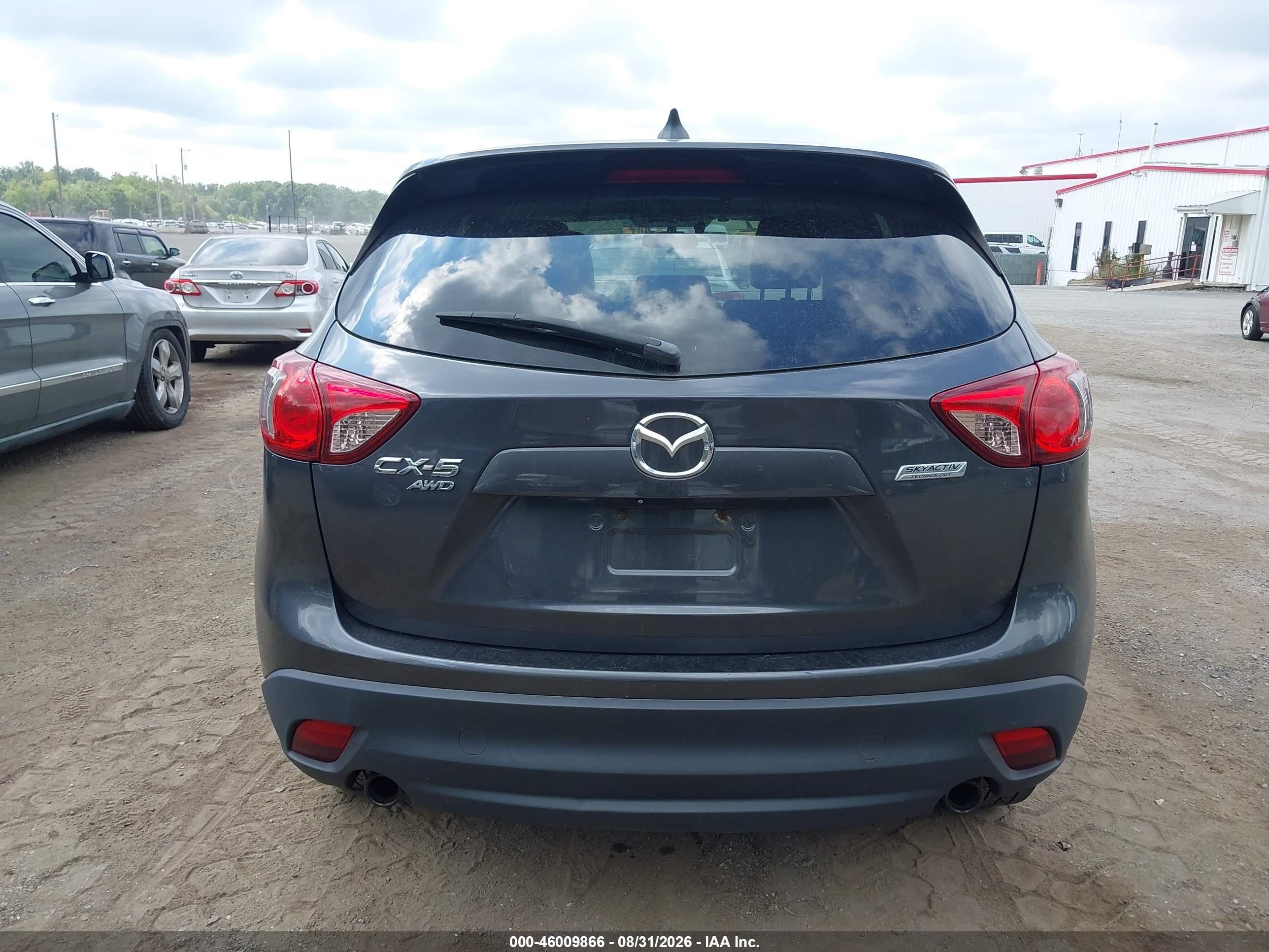2014 Mazda Cx-5 Grand Touring Gray vin: JM3KE4DY2E0350052