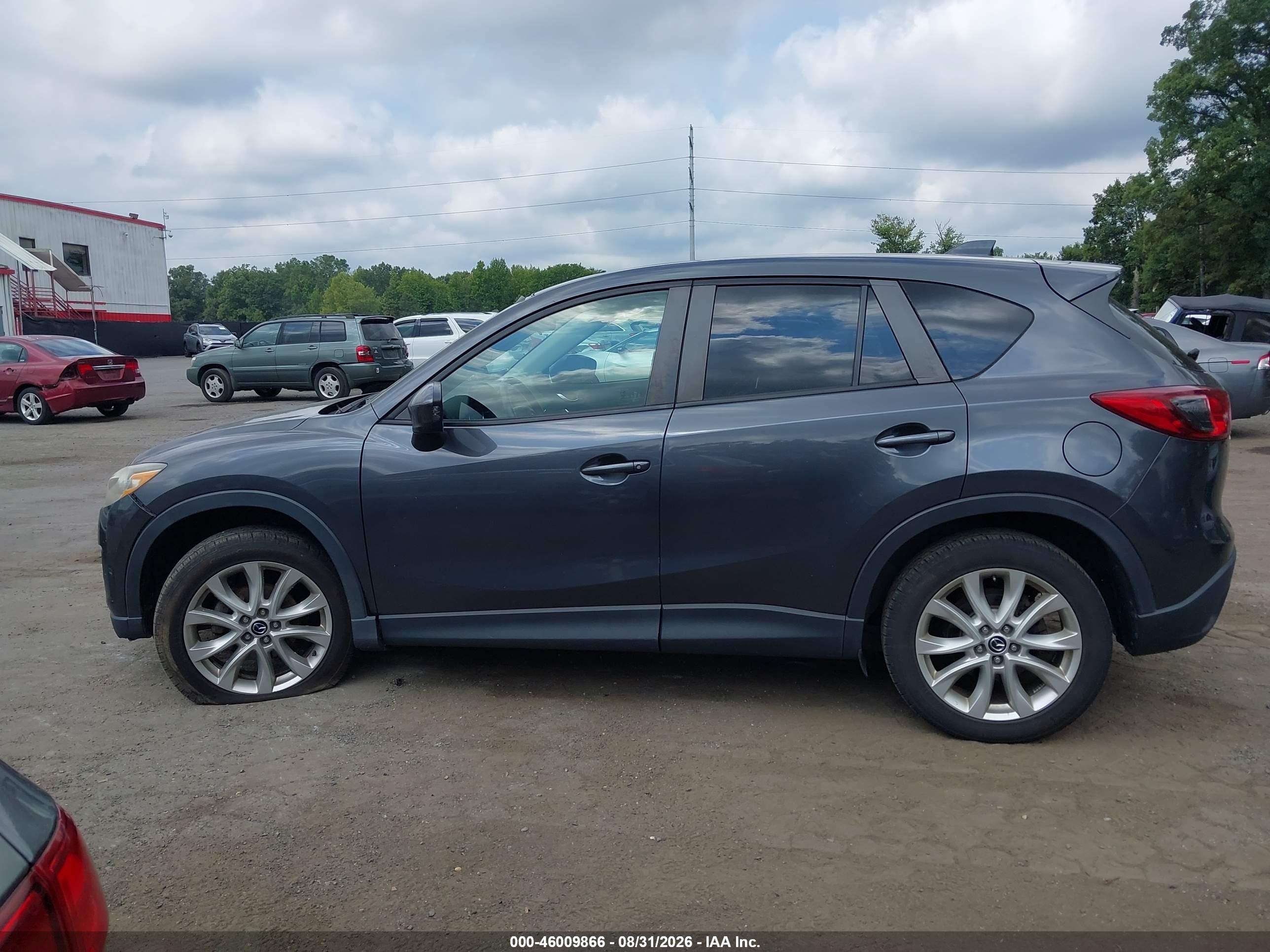 2014 Mazda Cx-5 Grand Touring Gray vin: JM3KE4DY2E0350052