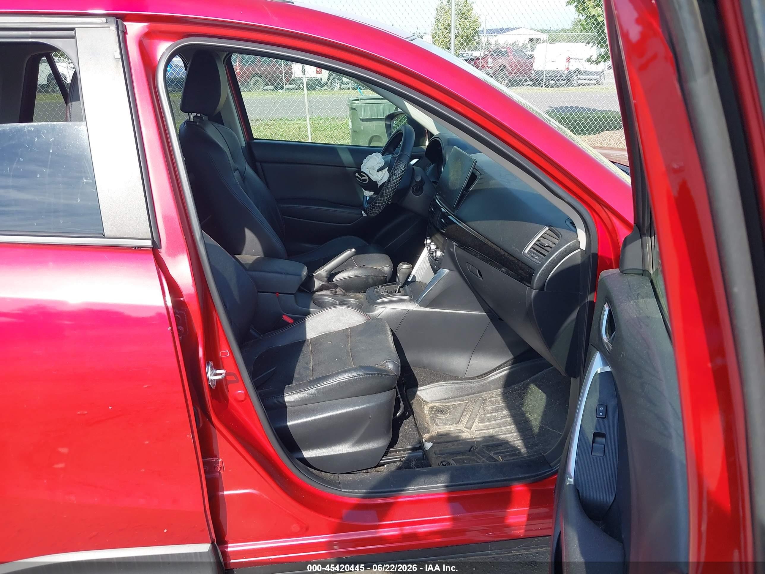 2014 Mazda Cx-5 Grand Touring Red vin: JM3KE4DY2E0362489
