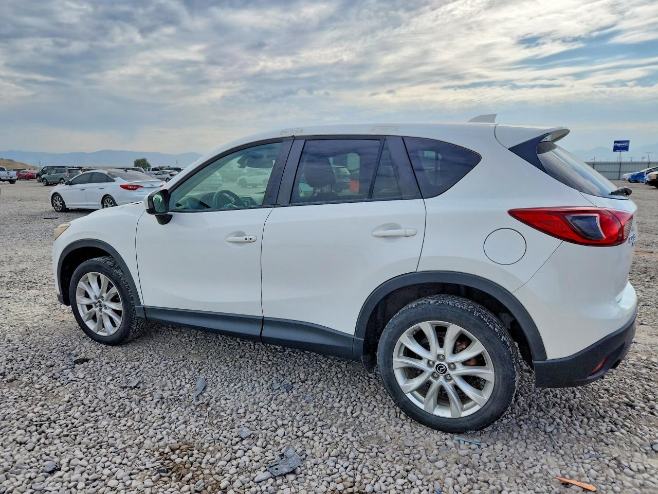 2014 Mazda Cx-5 Gt White vin: JM3KE4DY2E0381530