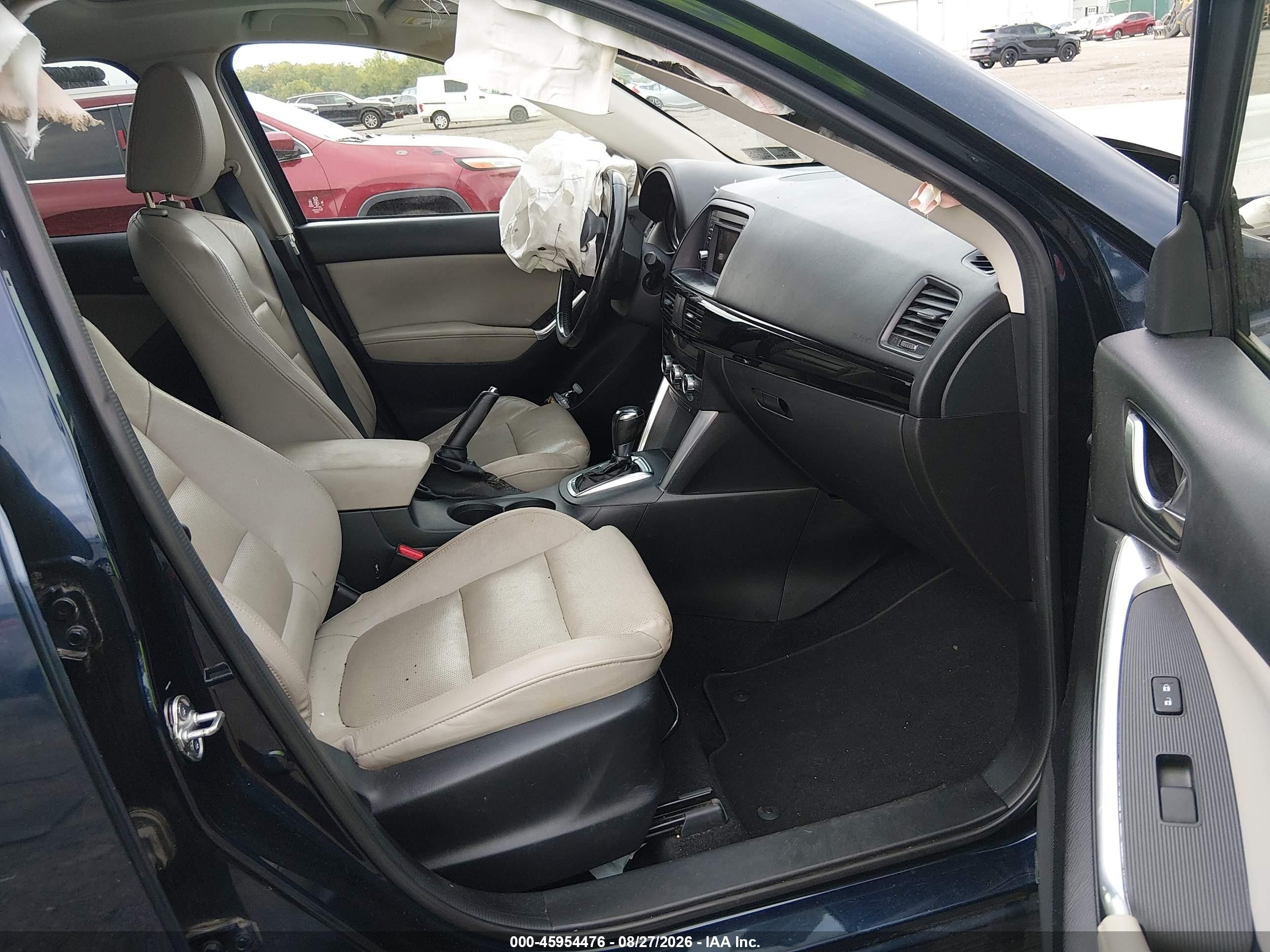 2014 Mazda Cx-5 Grand Touring Blue vin: JM3KE4DY2E0403655
