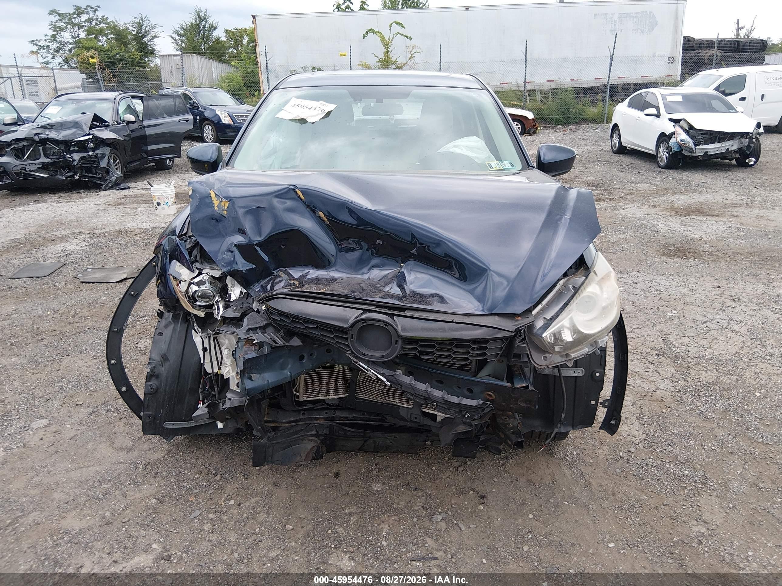 2014 Mazda Cx-5 Grand Touring Blue vin: JM3KE4DY2E0403655