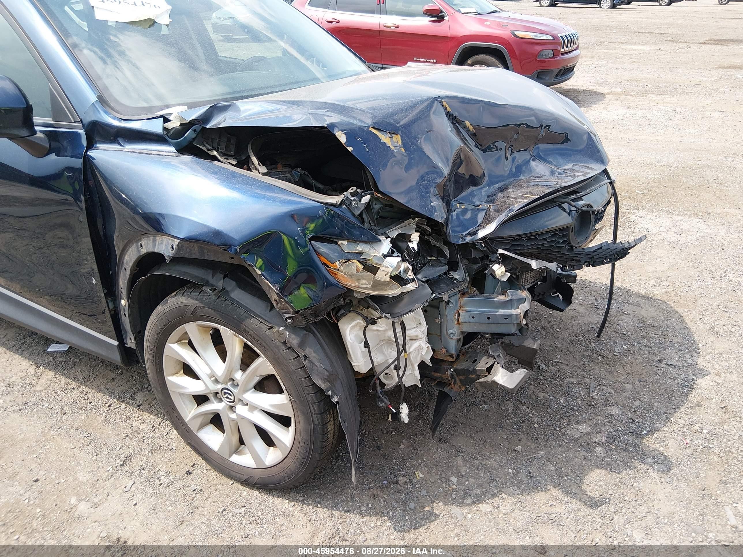 2014 Mazda Cx-5 Grand Touring Blue vin: JM3KE4DY2E0403655