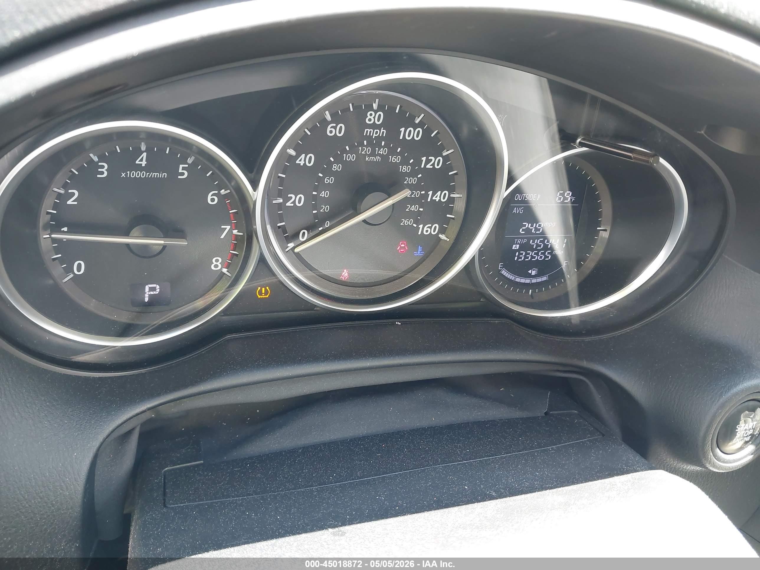 2015 Mazda Cx-5 Grand Touring Blue vin: JM3KE4DY2F0456762
