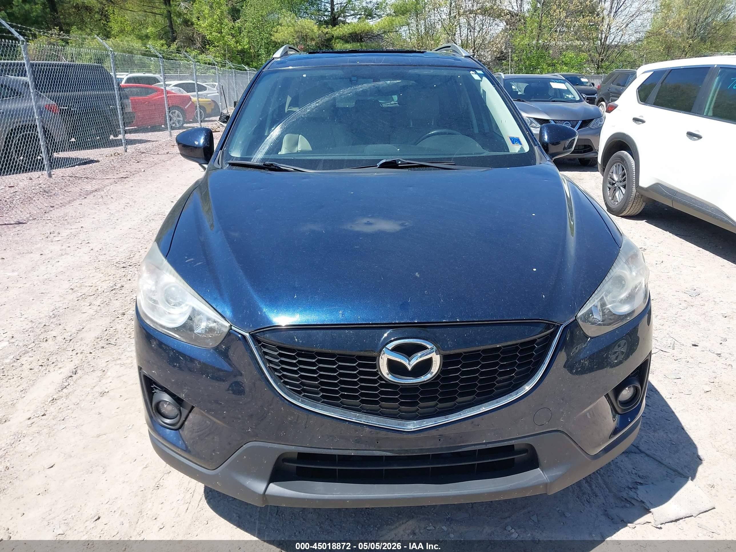 2015 Mazda Cx-5 Grand Touring Blue vin: JM3KE4DY2F0456762