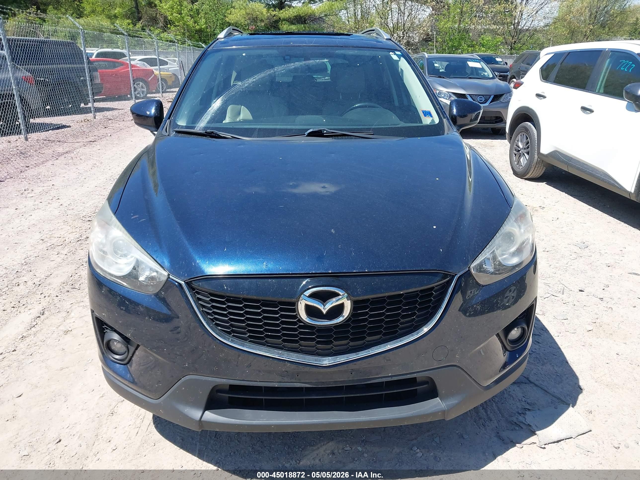 2015 Mazda Cx-5 Grand Touring Blue vin: JM3KE4DY2F0456762
