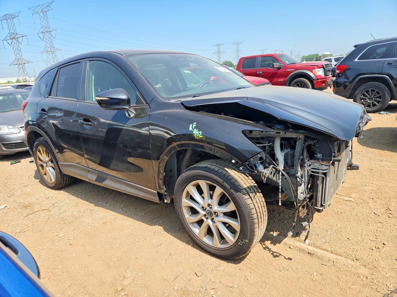 2015 Mazda Cx-5 Gt Black vin: JM3KE4DY2F0473870
