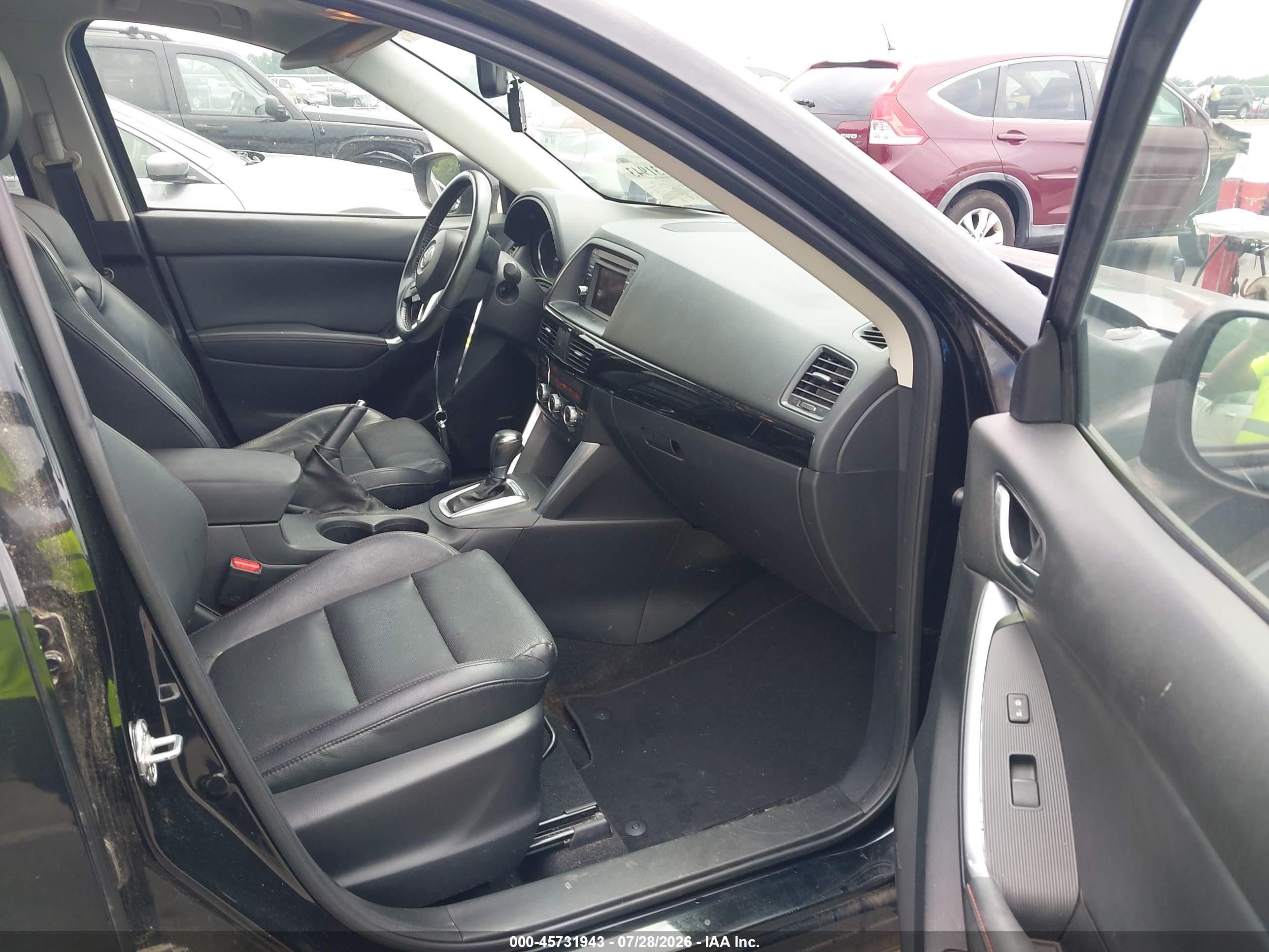 2015 Mazda Cx-5 Grand Touring Черный vin: JM3KE4DY2F0489664
