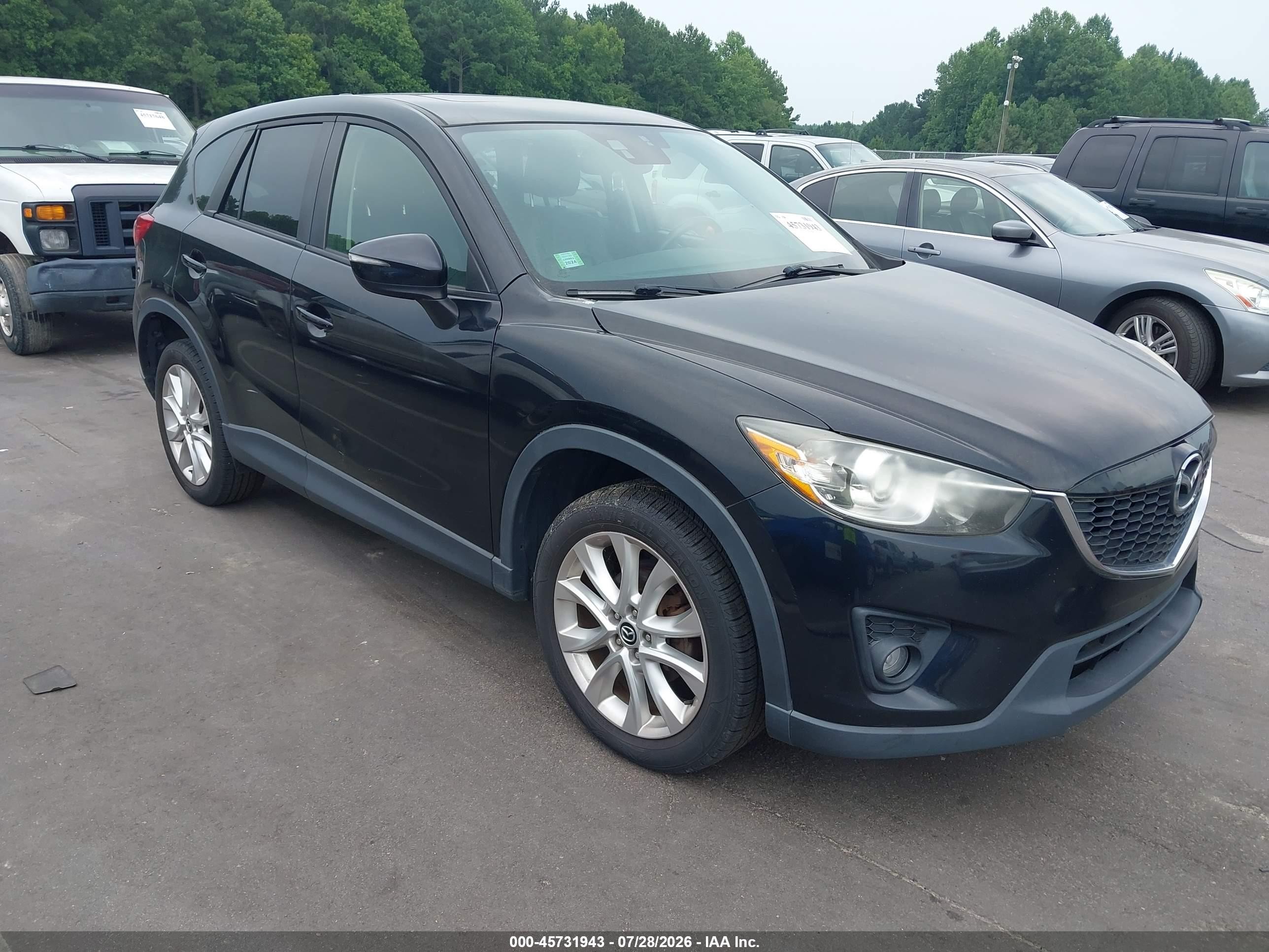 2015 Mazda Cx-5 Grand Touring Черный vin: JM3KE4DY2F0489664