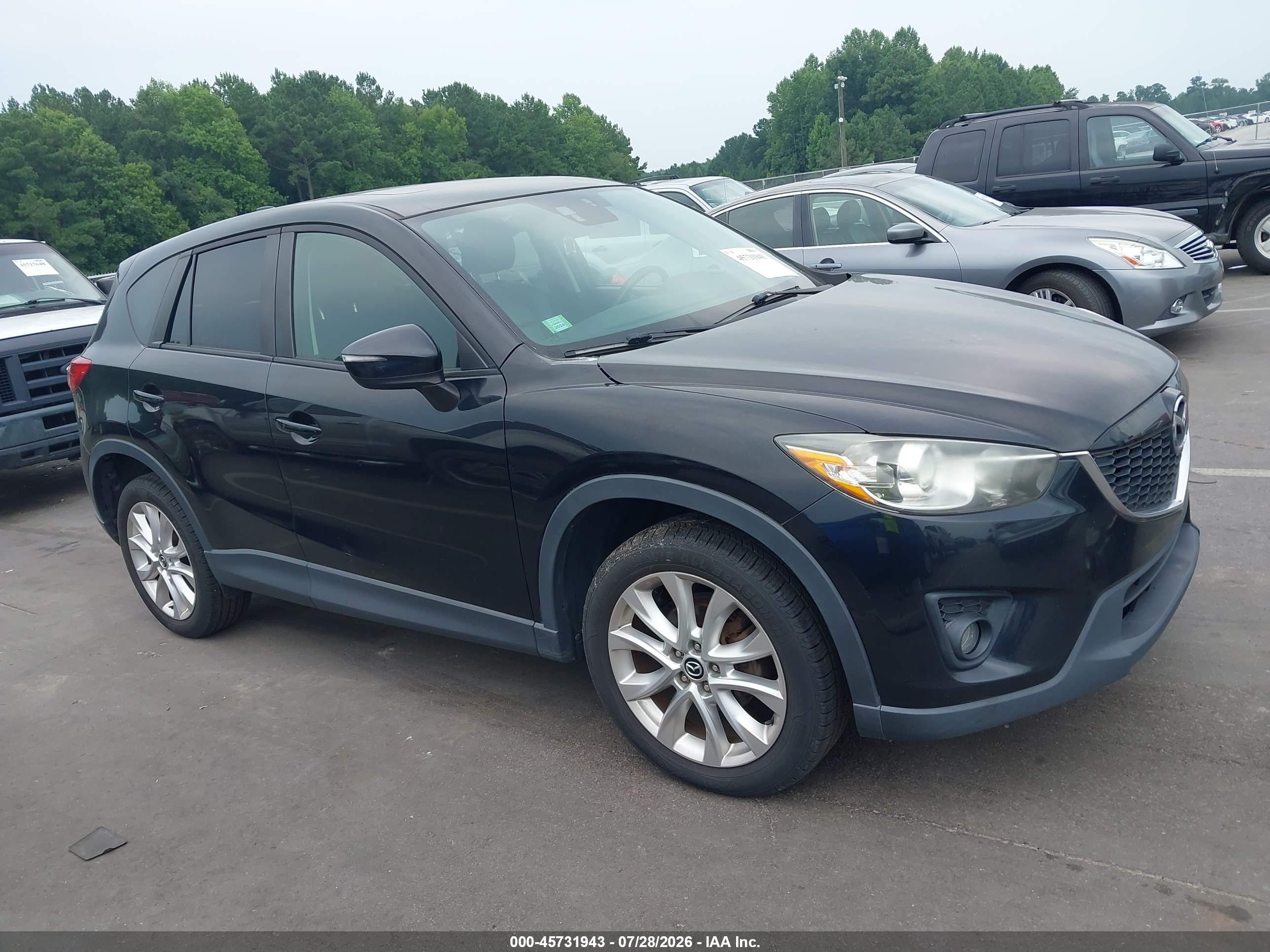 2015 Mazda Cx-5 Grand Touring Черный vin: JM3KE4DY2F0489664