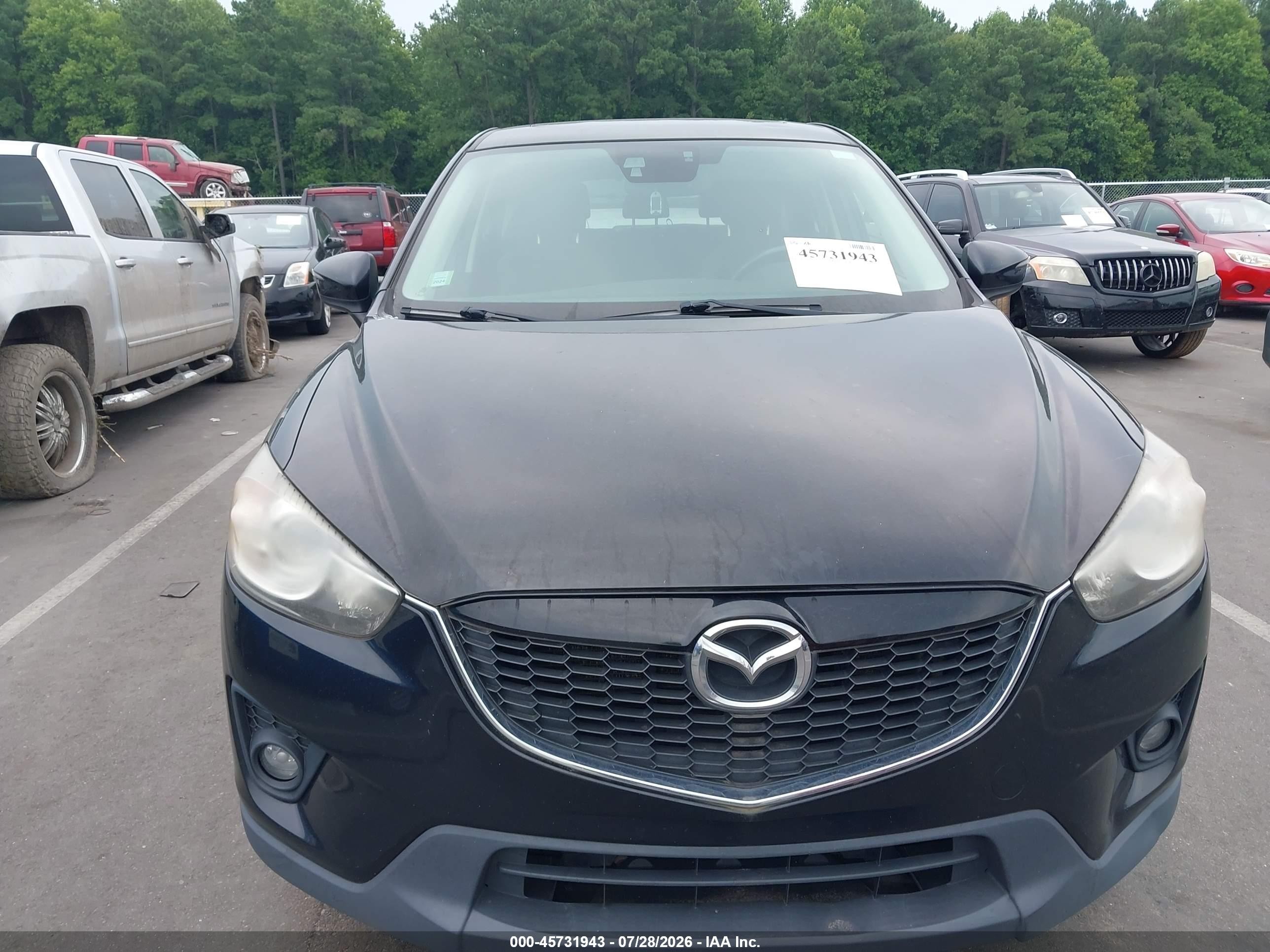 2015 Mazda Cx-5 Grand Touring Черный vin: JM3KE4DY2F0489664