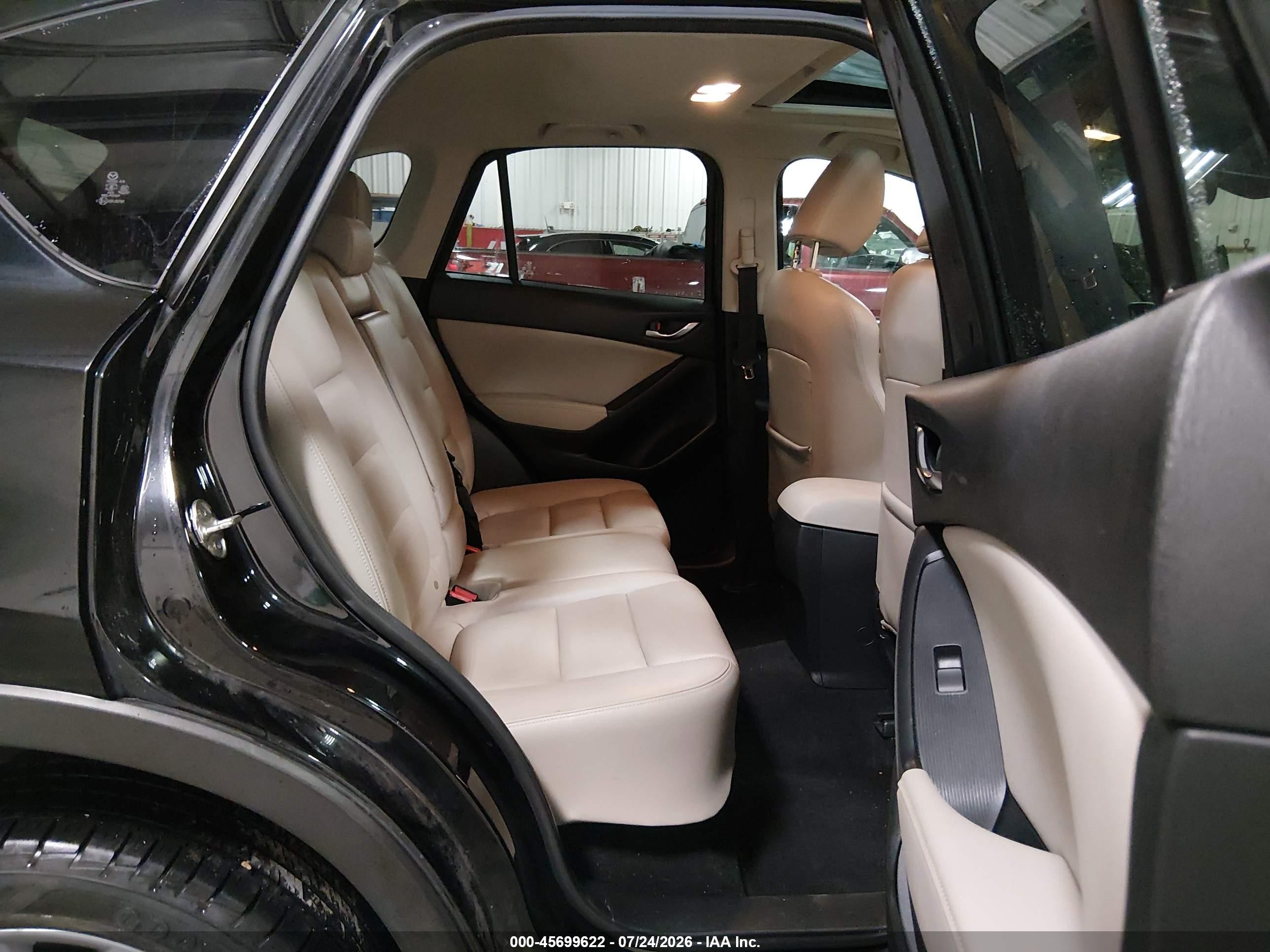 2015 Mazda Cx-5 Grand Touring Black vin: JM3KE4DY2F0516894