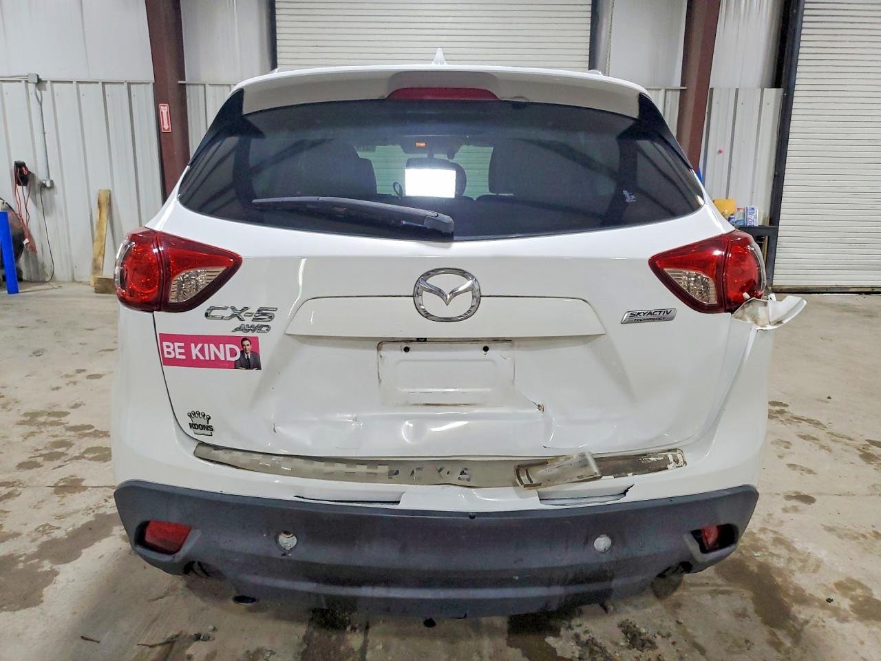2015 Mazda Cx-5 Gt Белый vin: JM3KE4DY2F0539382