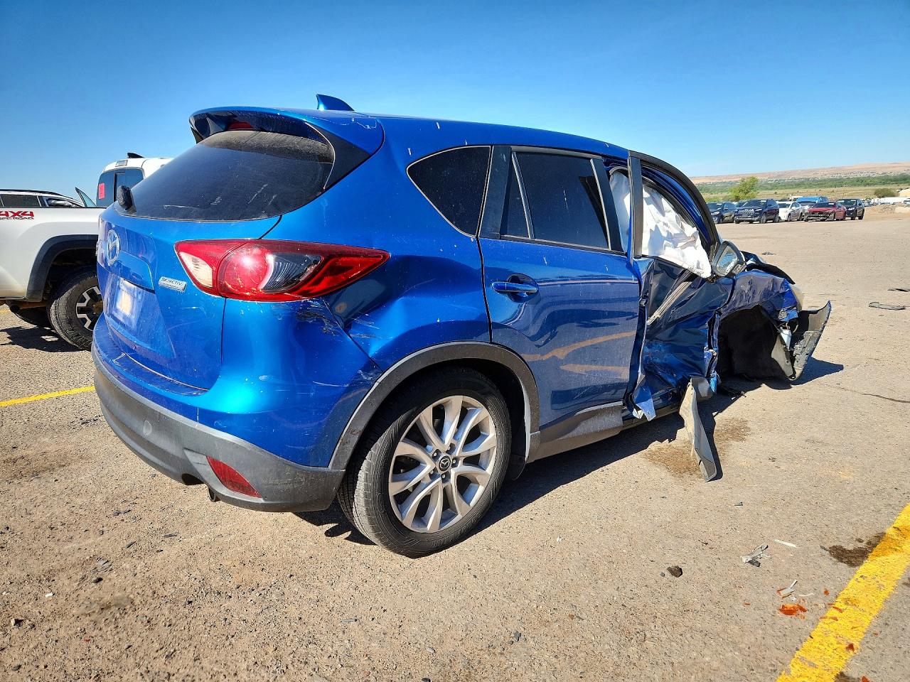 2014 Mazda Cx-5 Gt Синий vin: JM3KE4DY3E0303001