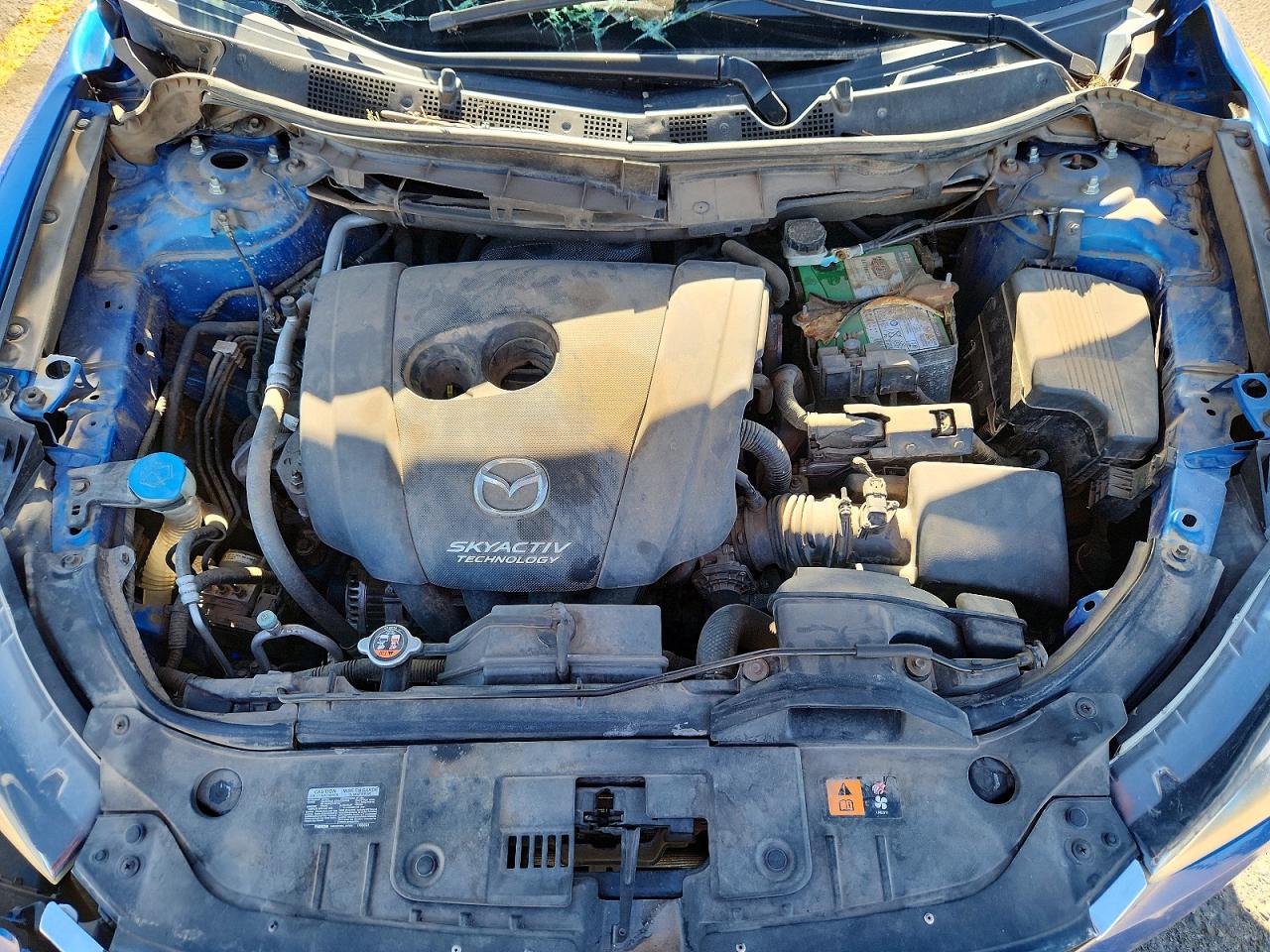2014 Mazda Cx-5 Gt Синий vin: JM3KE4DY3E0303001