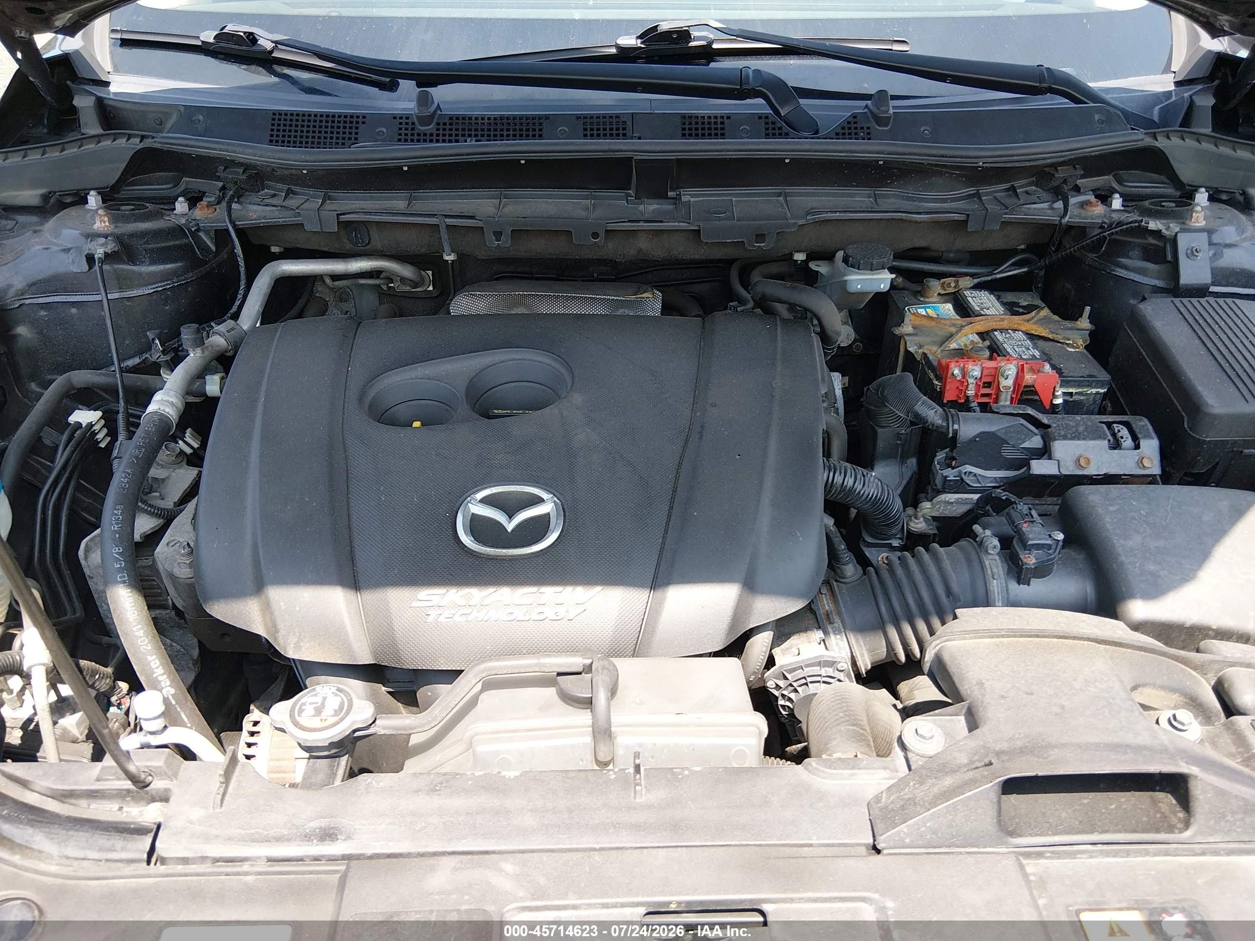 2014 Mazda Cx-5 Grand Touring Черный vin: JM3KE4DY3E0303838