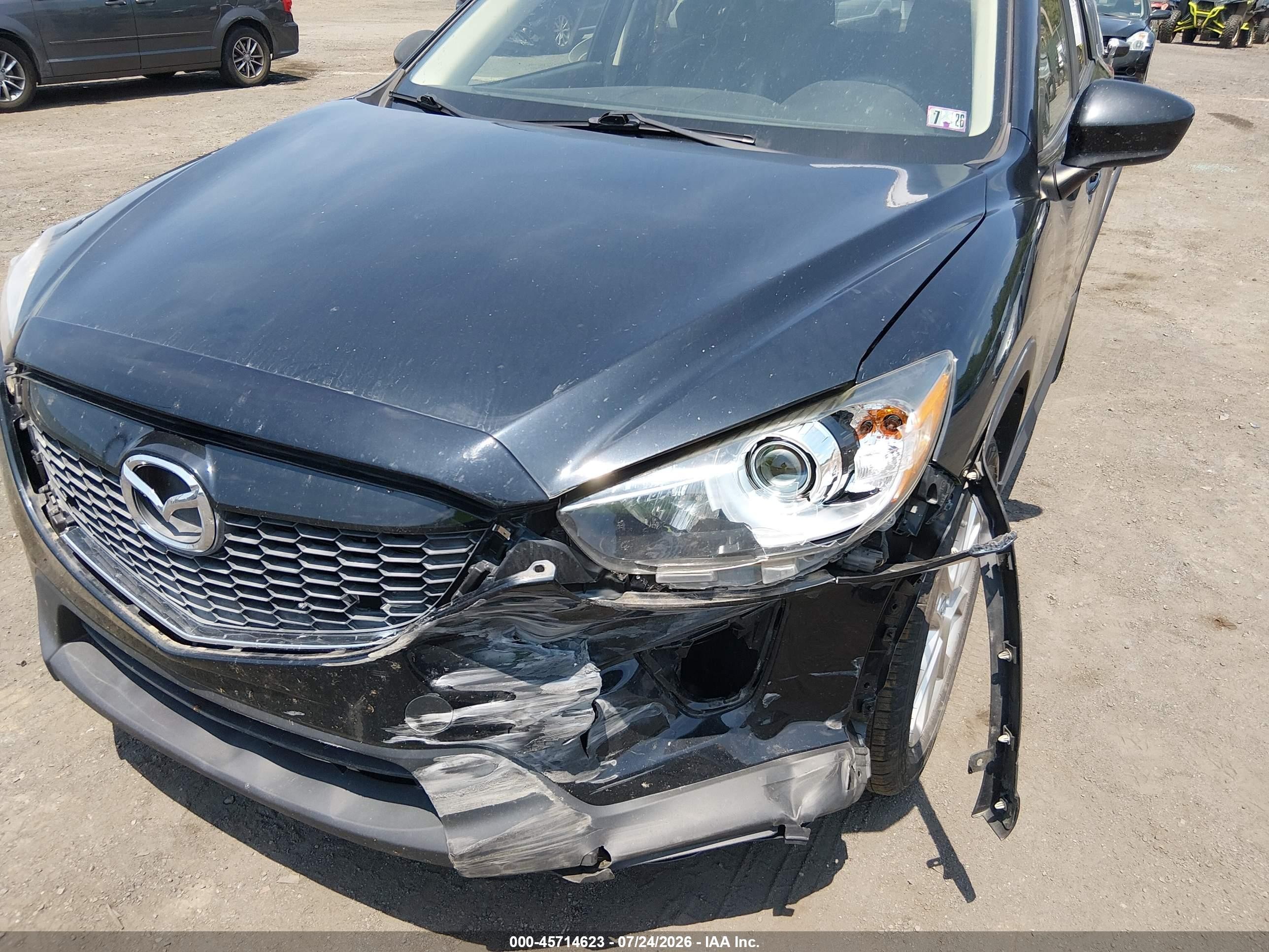 2014 Mazda Cx-5 Grand Touring Черный vin: JM3KE4DY3E0303838