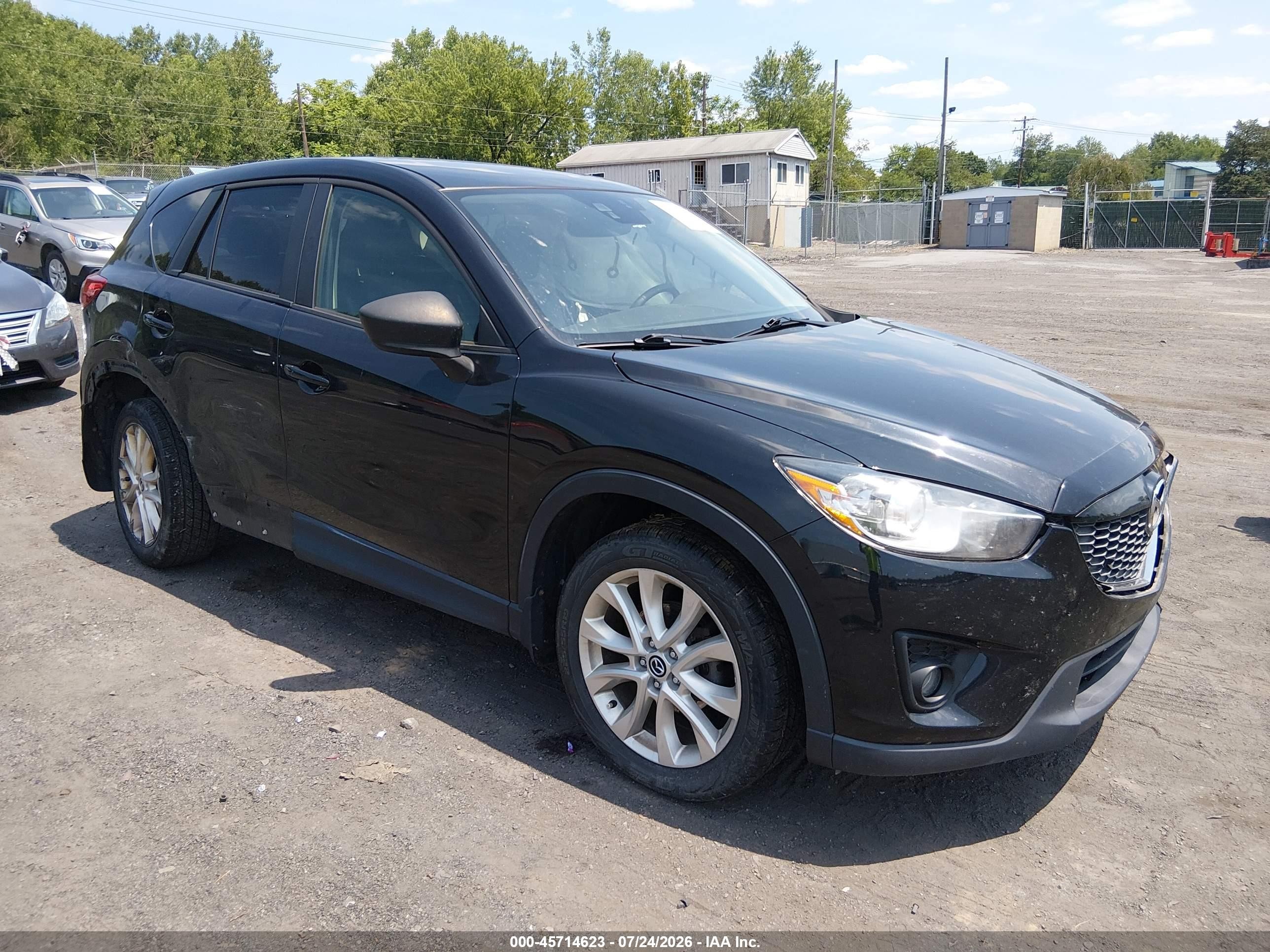 2014 Mazda Cx-5 Grand Touring Black vin: JM3KE4DY3E0303838