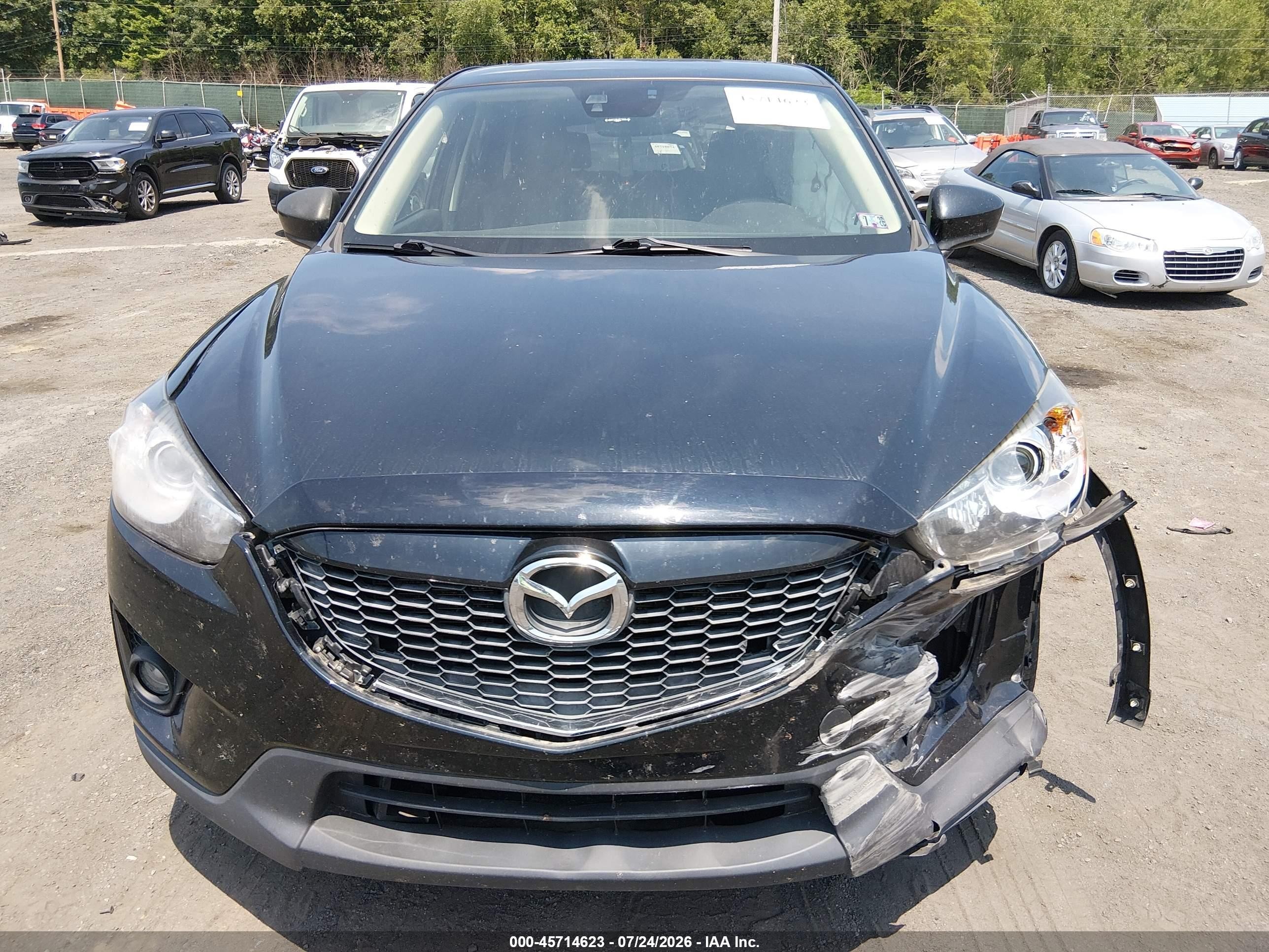 2014 Mazda Cx-5 Grand Touring Черный vin: JM3KE4DY3E0303838