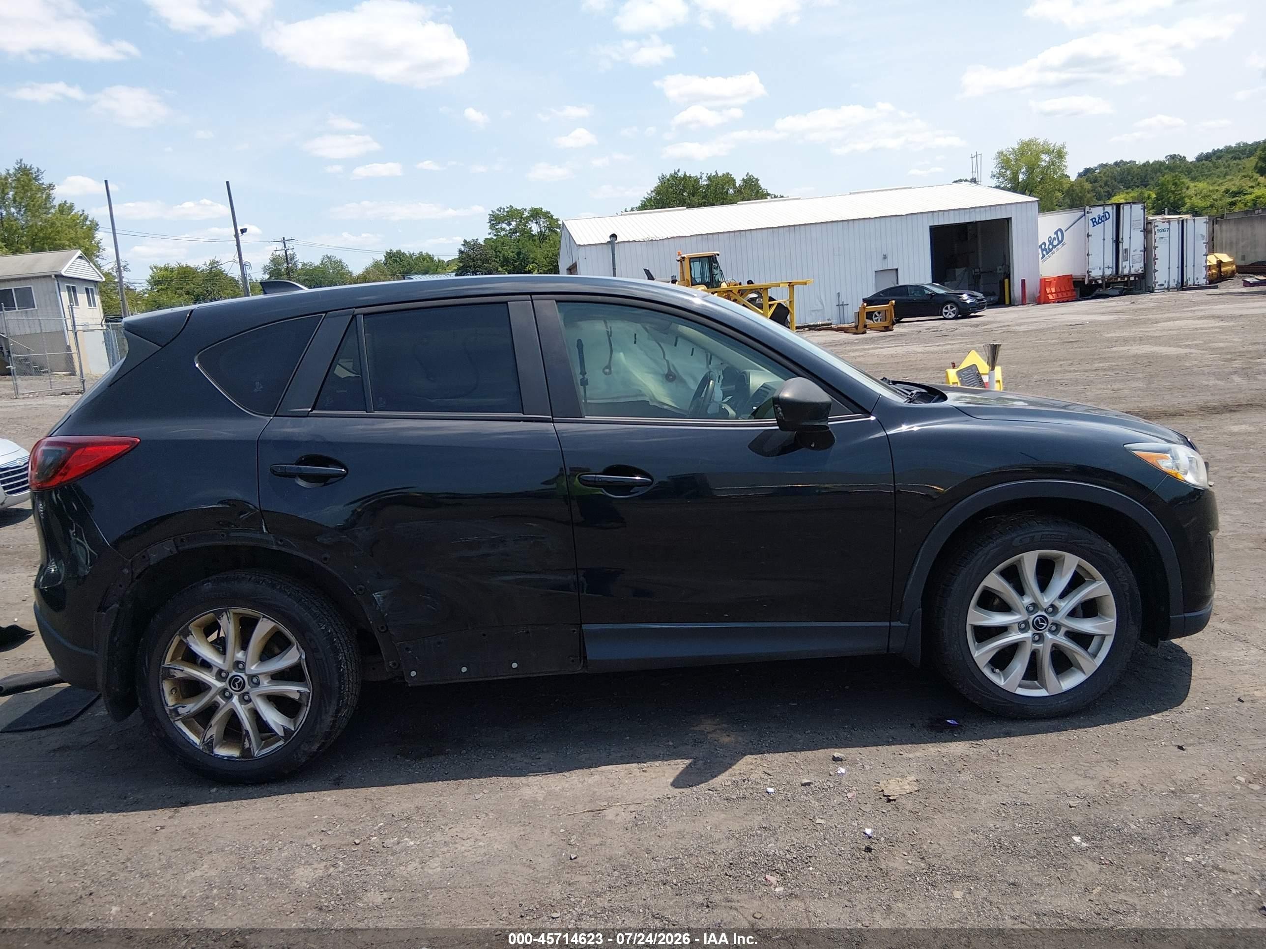 2014 Mazda Cx-5 Grand Touring Черный vin: JM3KE4DY3E0303838
