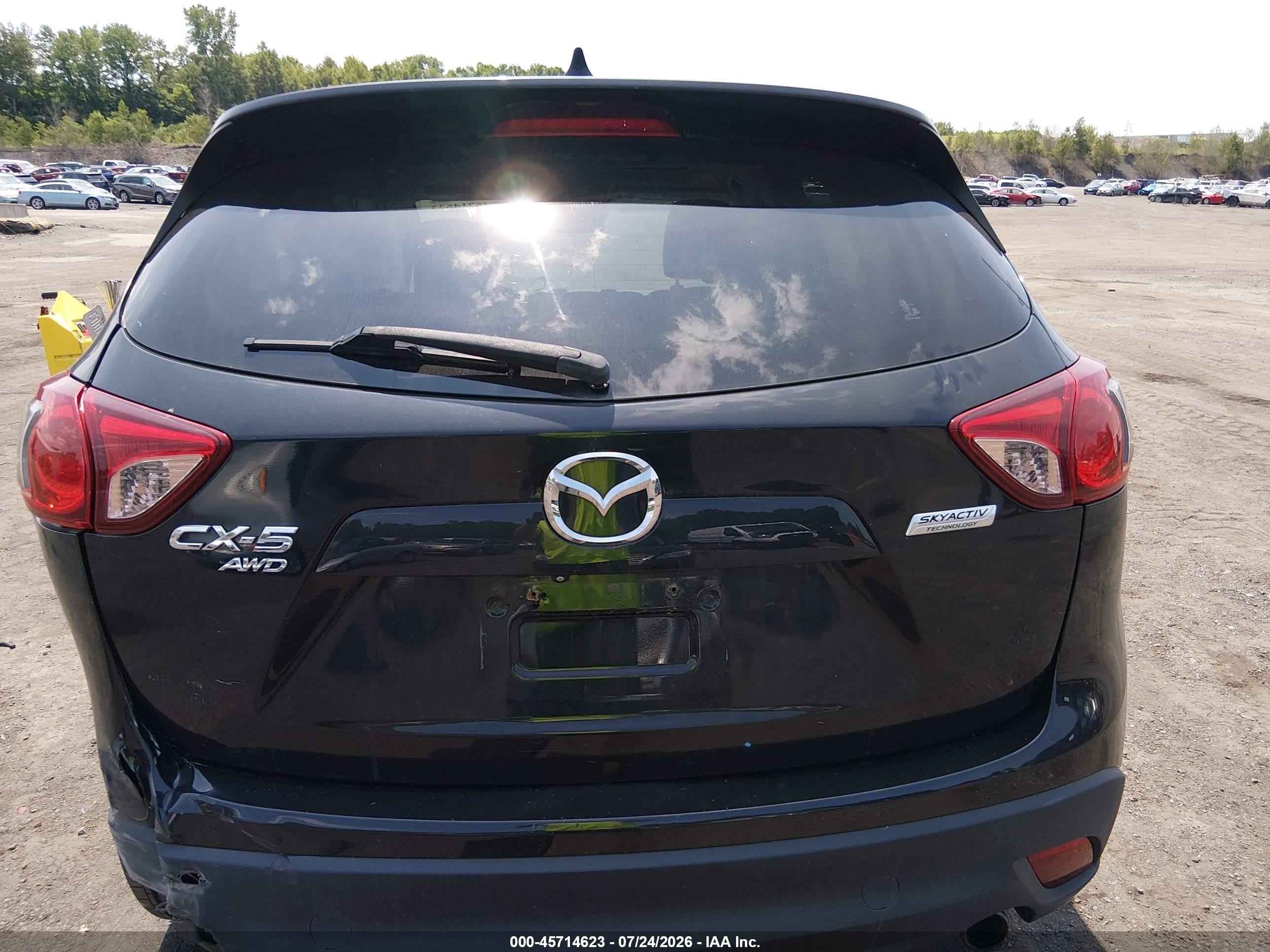 2014 Mazda Cx-5 Grand Touring Черный vin: JM3KE4DY3E0303838