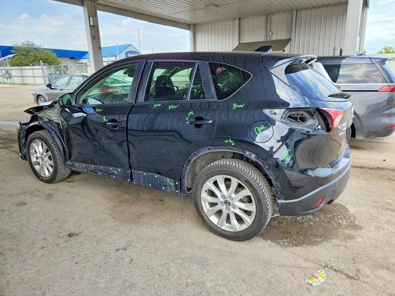 2014 Mazda Cx-5 Gt Черный vin: JM3KE4DY3E0323989