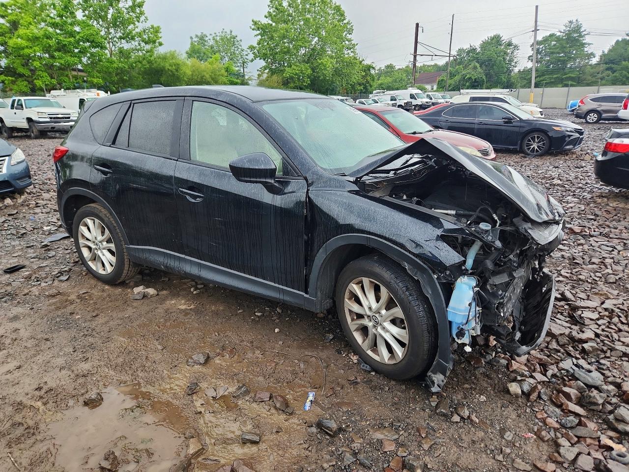 2014 Mazda Cx-5 Gt Черный vin: JM3KE4DY3E0357981
