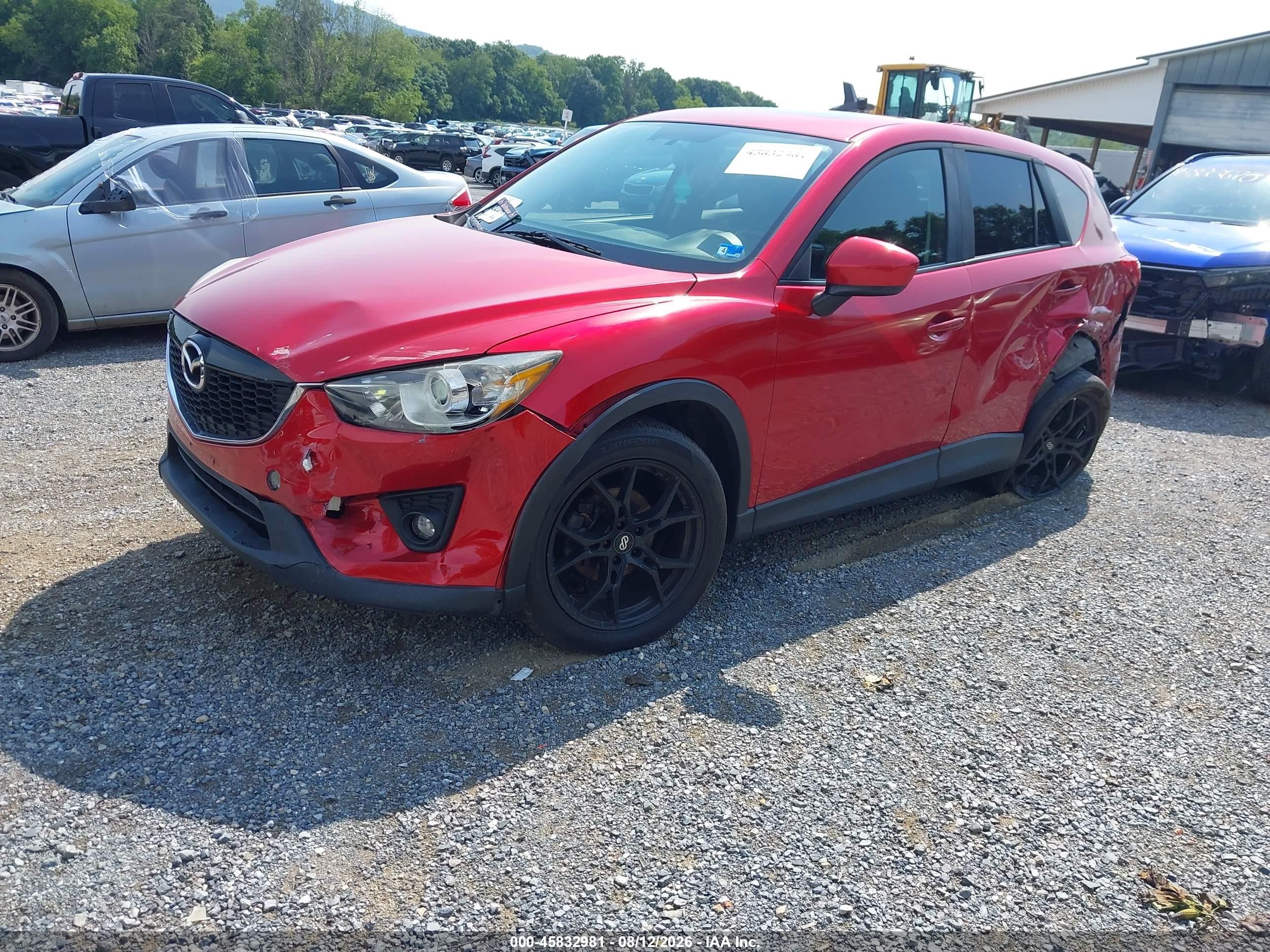 2014 Mazda Cx-5 Gt Red vin: JM3KE4DY3E0405978