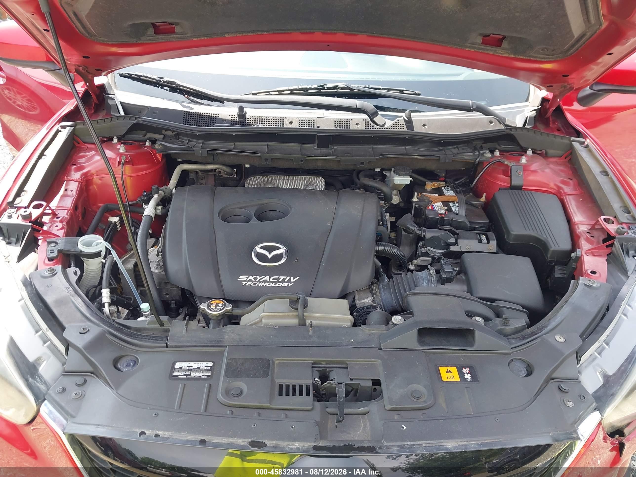 2014 Mazda Cx-5 Gt Red vin: JM3KE4DY3E0405978