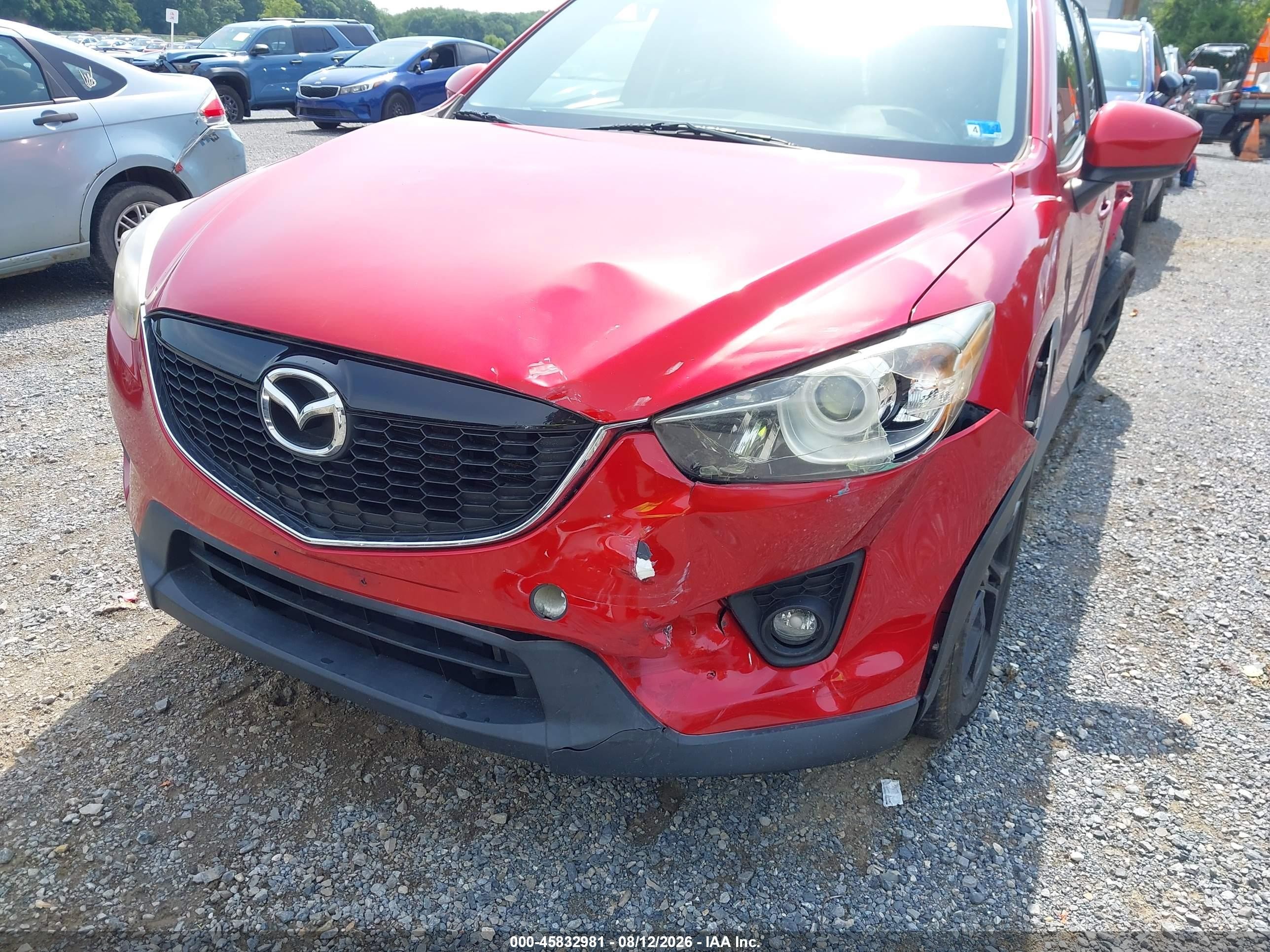 2014 Mazda Cx-5 Gt Red vin: JM3KE4DY3E0405978
