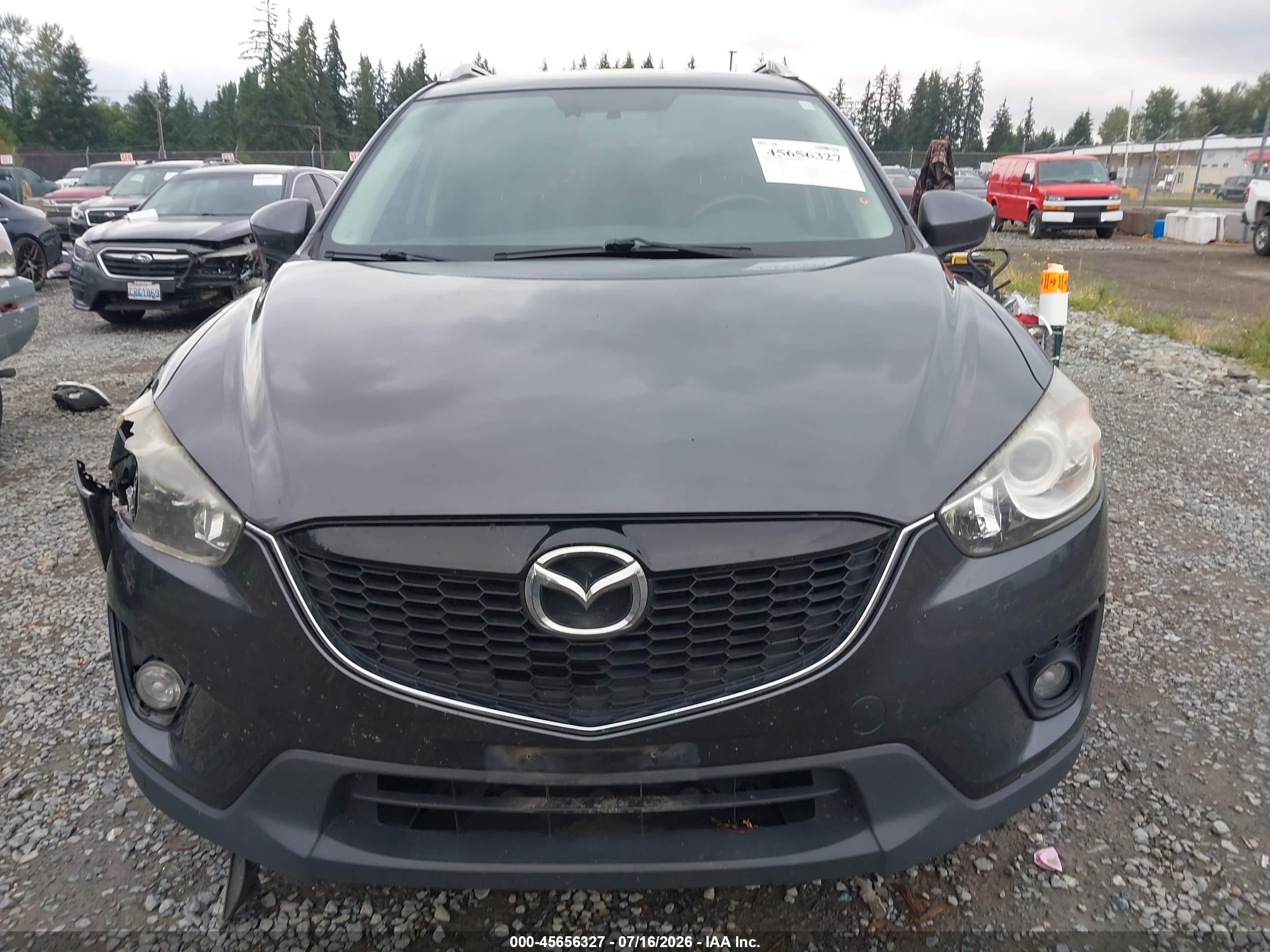 2015 Mazda Cx-5 Grand Touring Gray vin: JM3KE4DY3F0443809