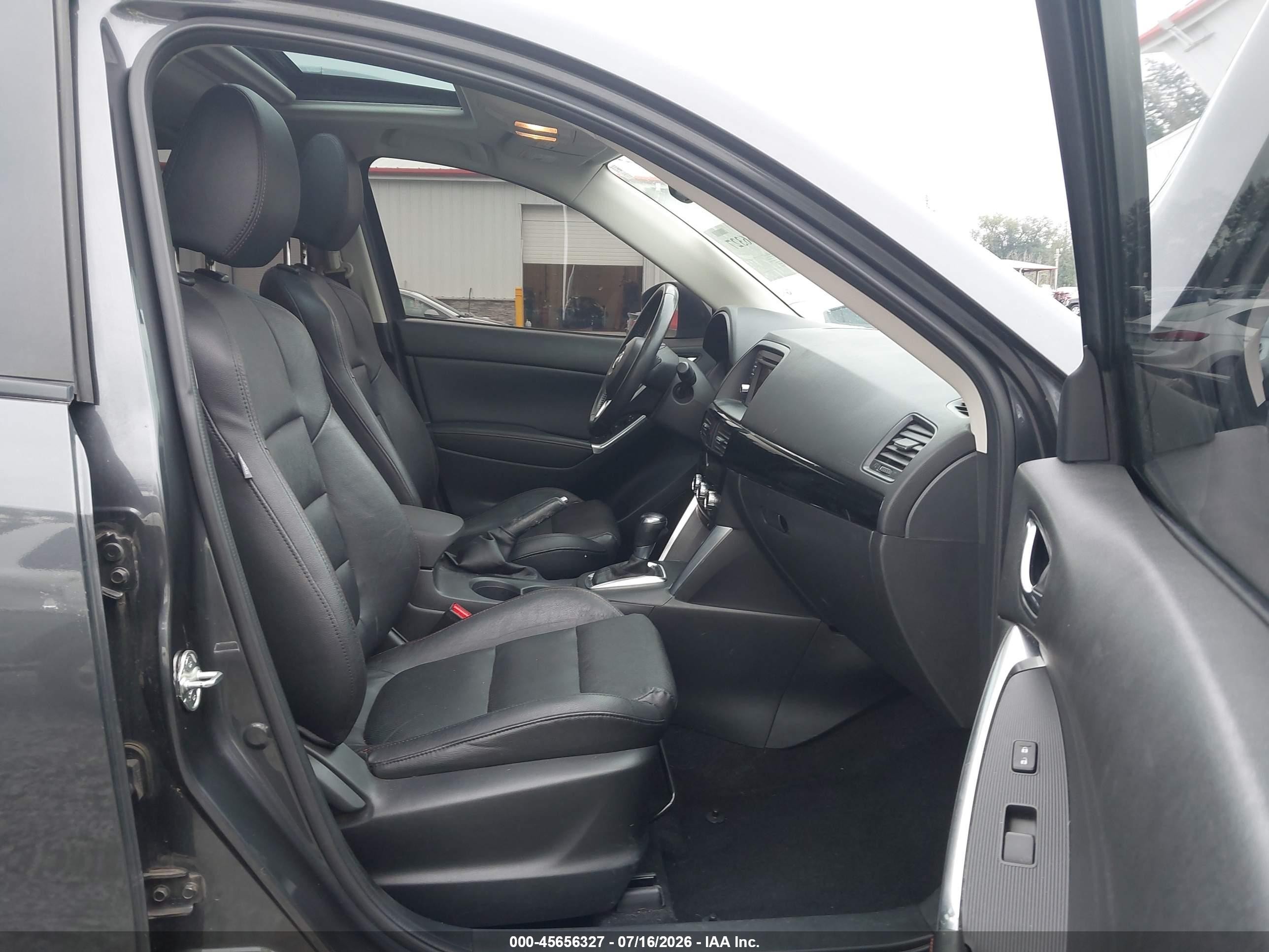 2015 Mazda Cx-5 Grand Touring Gray vin: JM3KE4DY3F0443809