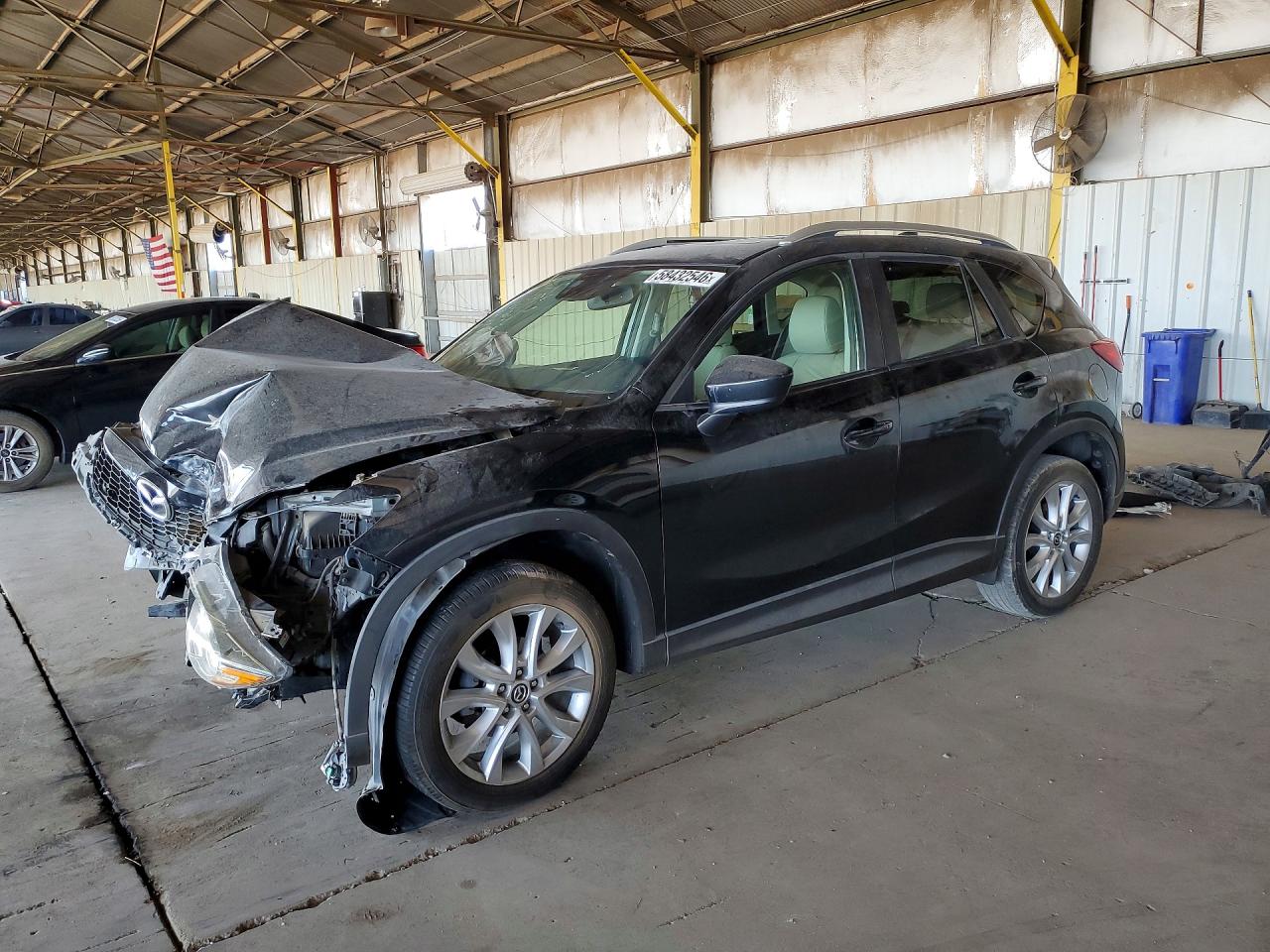 2015 Mazda Cx-5 Black vin: JM3KE4DY3F0457614
