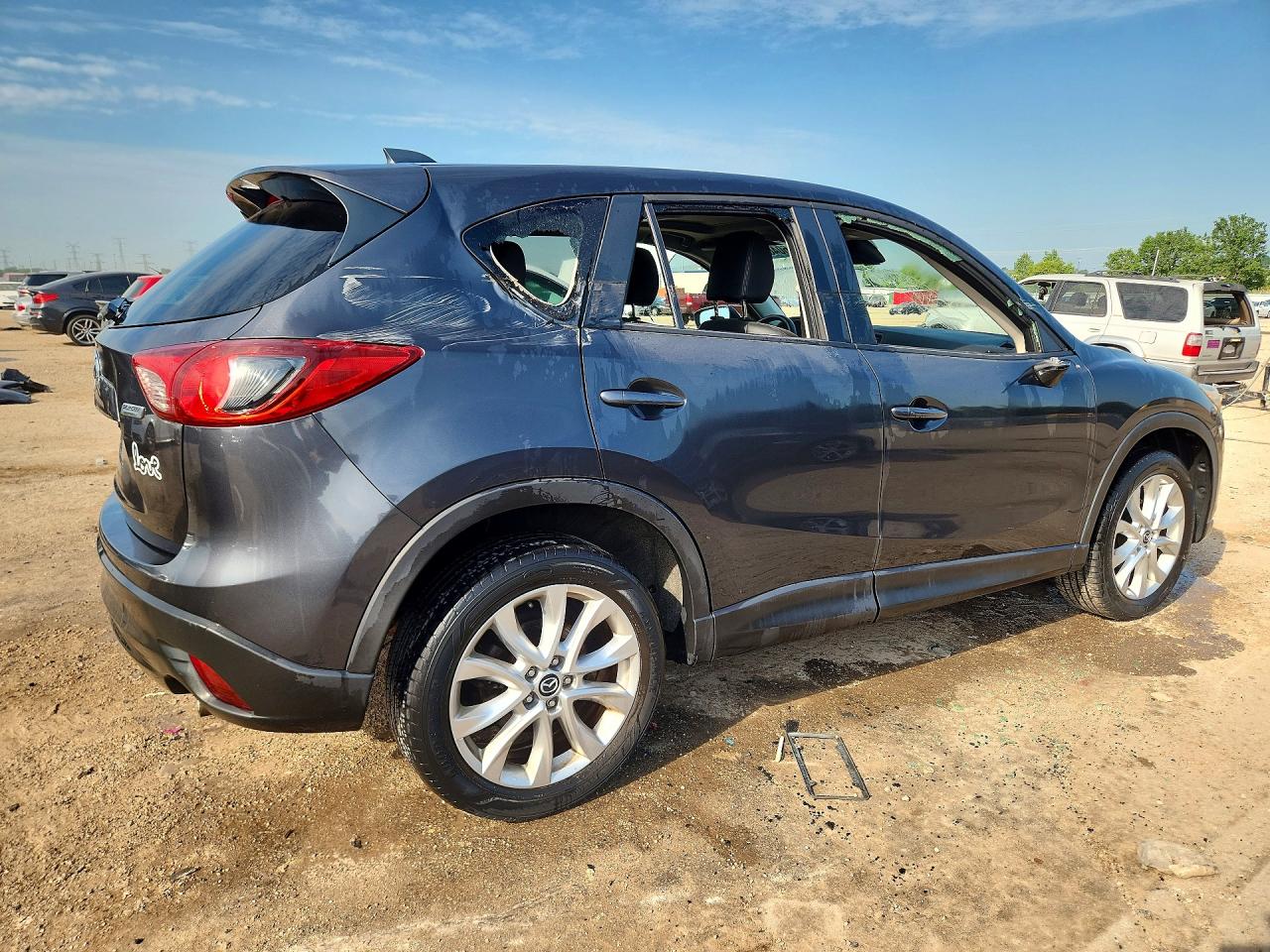 2015 Mazda Cx-5 Gt Gray vin: JM3KE4DY3F0486675