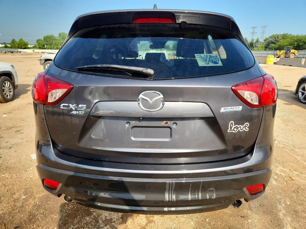 2015 Mazda Cx-5 Gt Gray vin: JM3KE4DY3F0486675